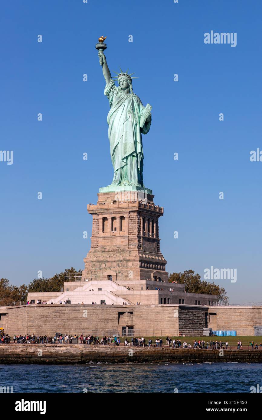Statue of Liberty, New York City, United States of America. Stock Photo