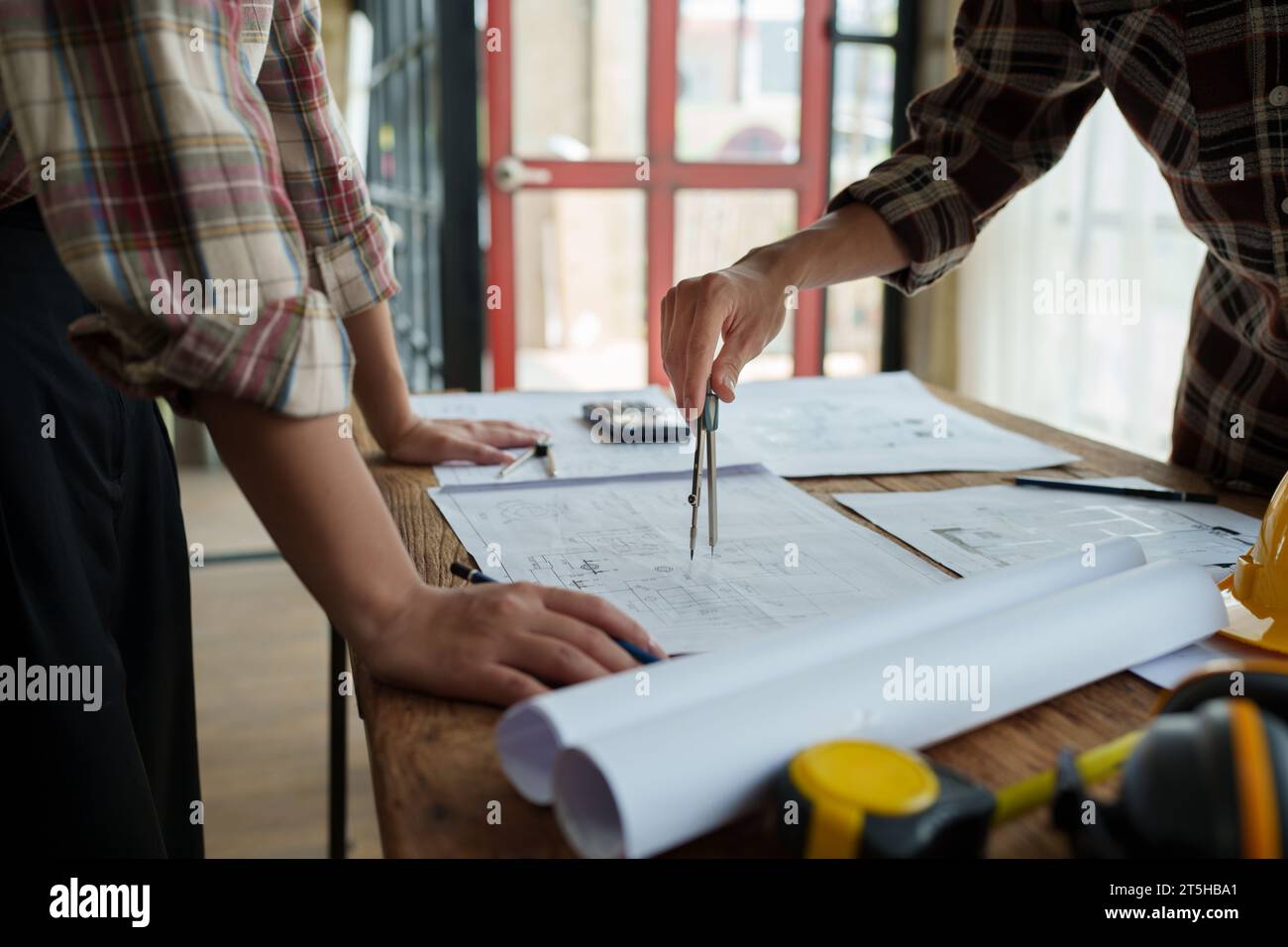 Engineers, designers and interior designers are finalizing the design ...