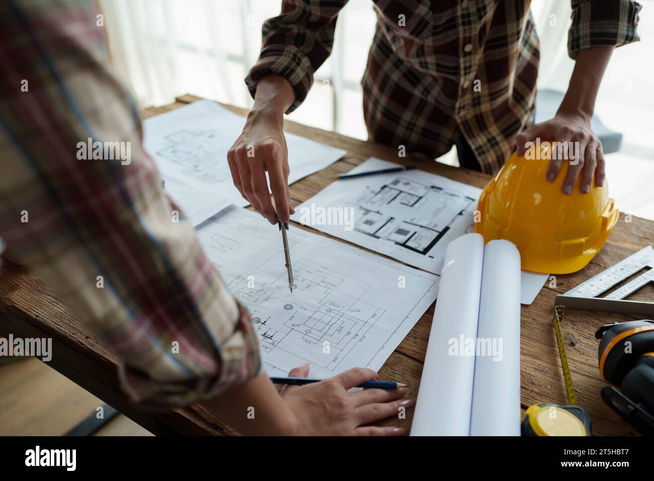 Engineers, designers and interior designers are finalizing the design ...