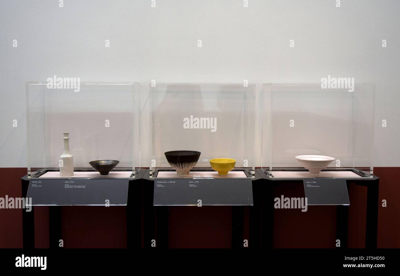 the adventure of pottery exhibition kettles yard, selection of bows and