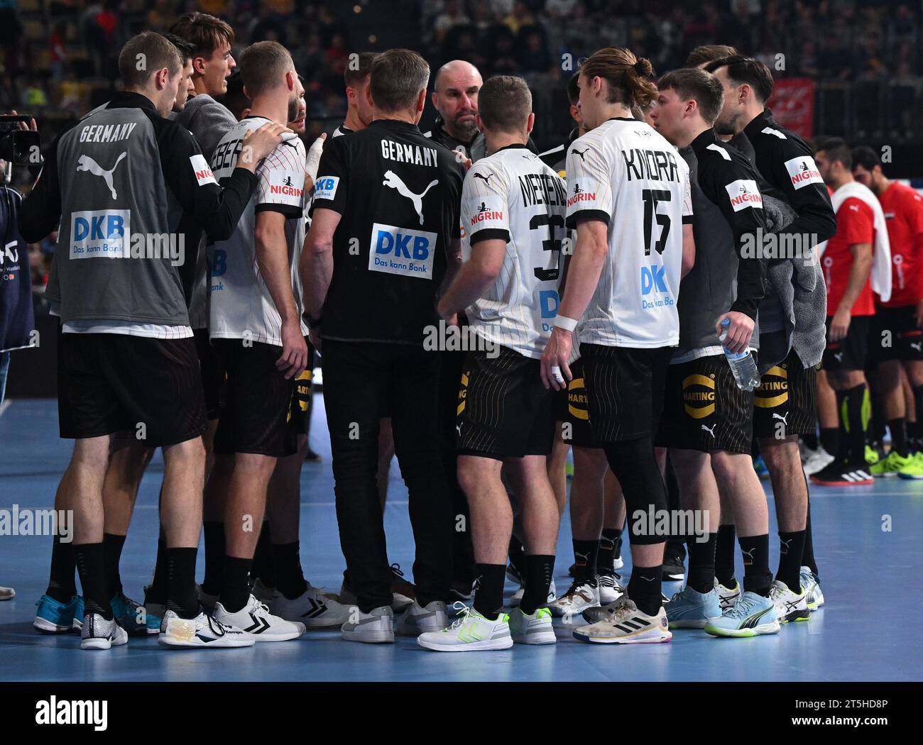 Munich, Germany. 05th Nov, 2023. Handball International match, Germany