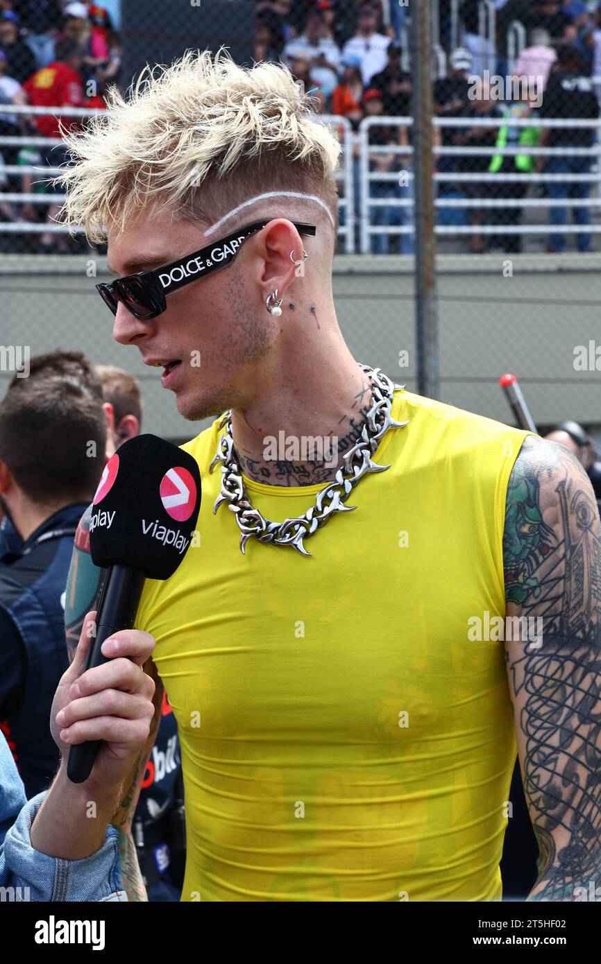 Sao Paulo, Brazil. 05th Nov, 2023. Machine Gun Kelly (USA) Rapper on ...