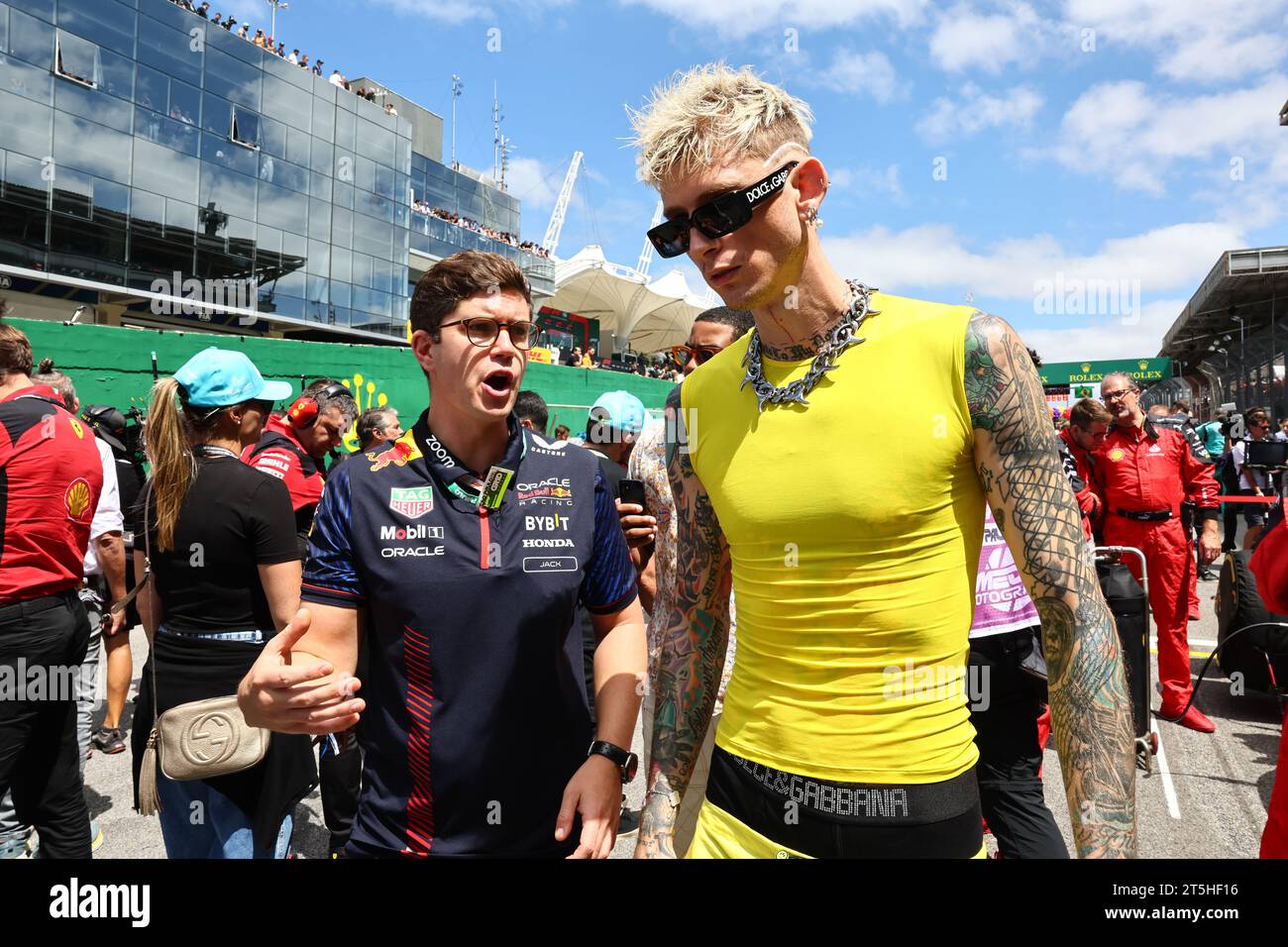 Sao Paulo, Brazil. 05th Nov, 2023. Machine Gun Kelly (USA) Rapper on ...
