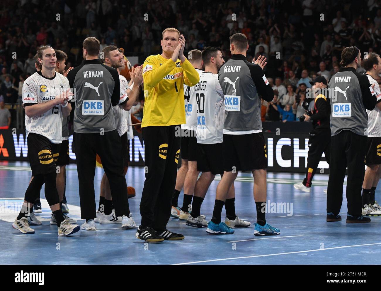 Munich, Germany. 05th Nov, 2023. Handball International match, Germany