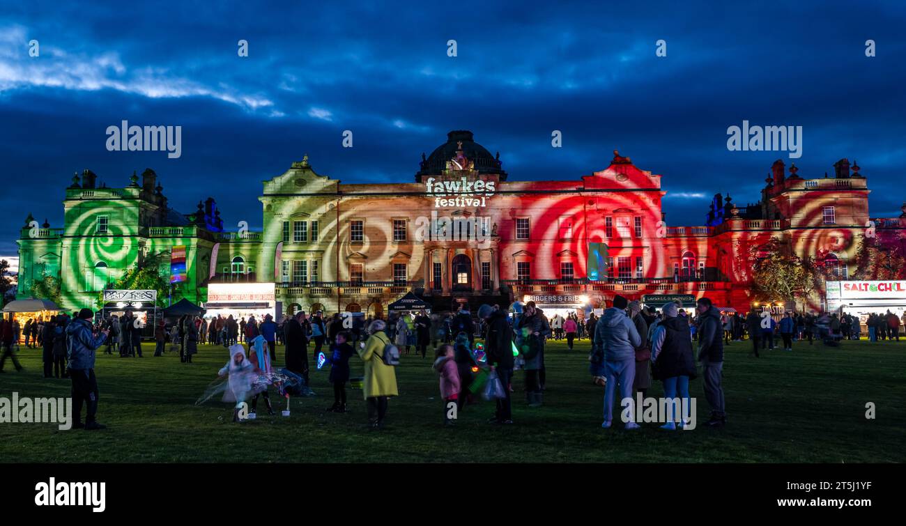 Gosford House, East Lothian, Scotland, UK, 5th November 2023. Fawkes ...