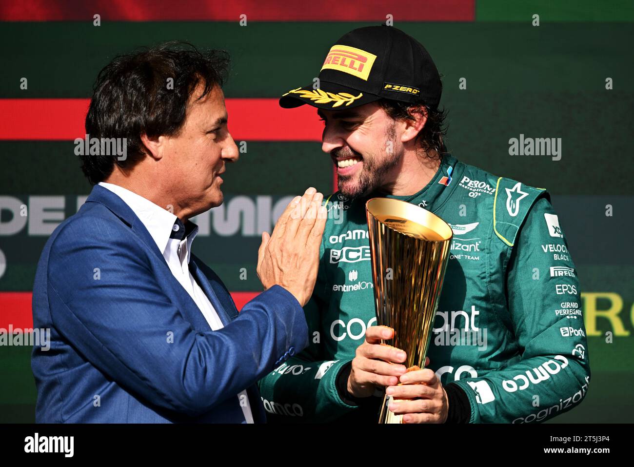 Sao Paulo, Brazil. 05th Nov, 2023. Fernando Alonso (ESP) Aston Martin ...