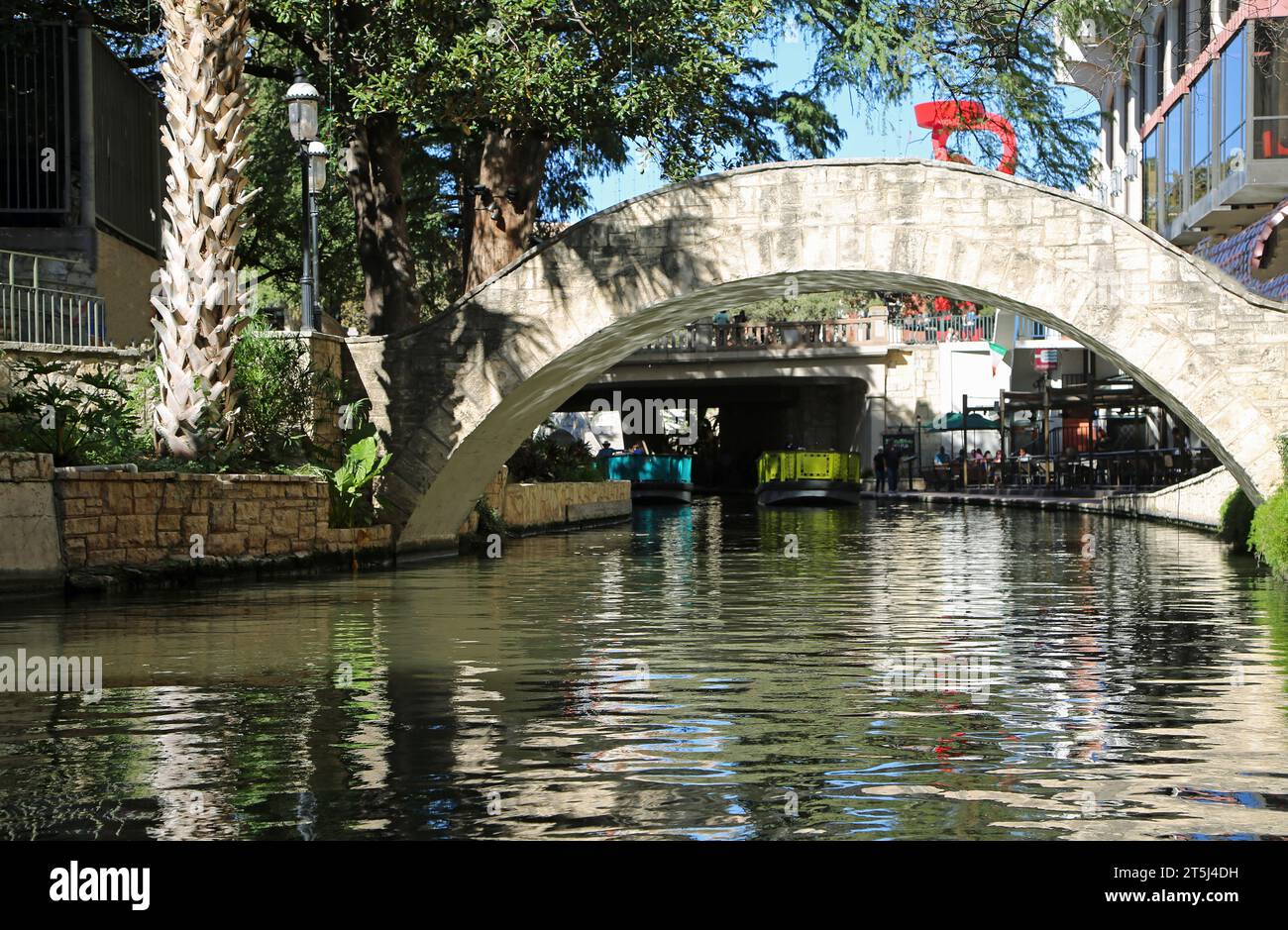 San antonio river water flow hi-res stock photography and images - Alamy