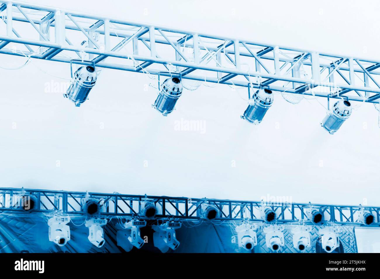 Stage Lighting T Frame Theatre stage ray light hi-res stock photography and images - Alamy