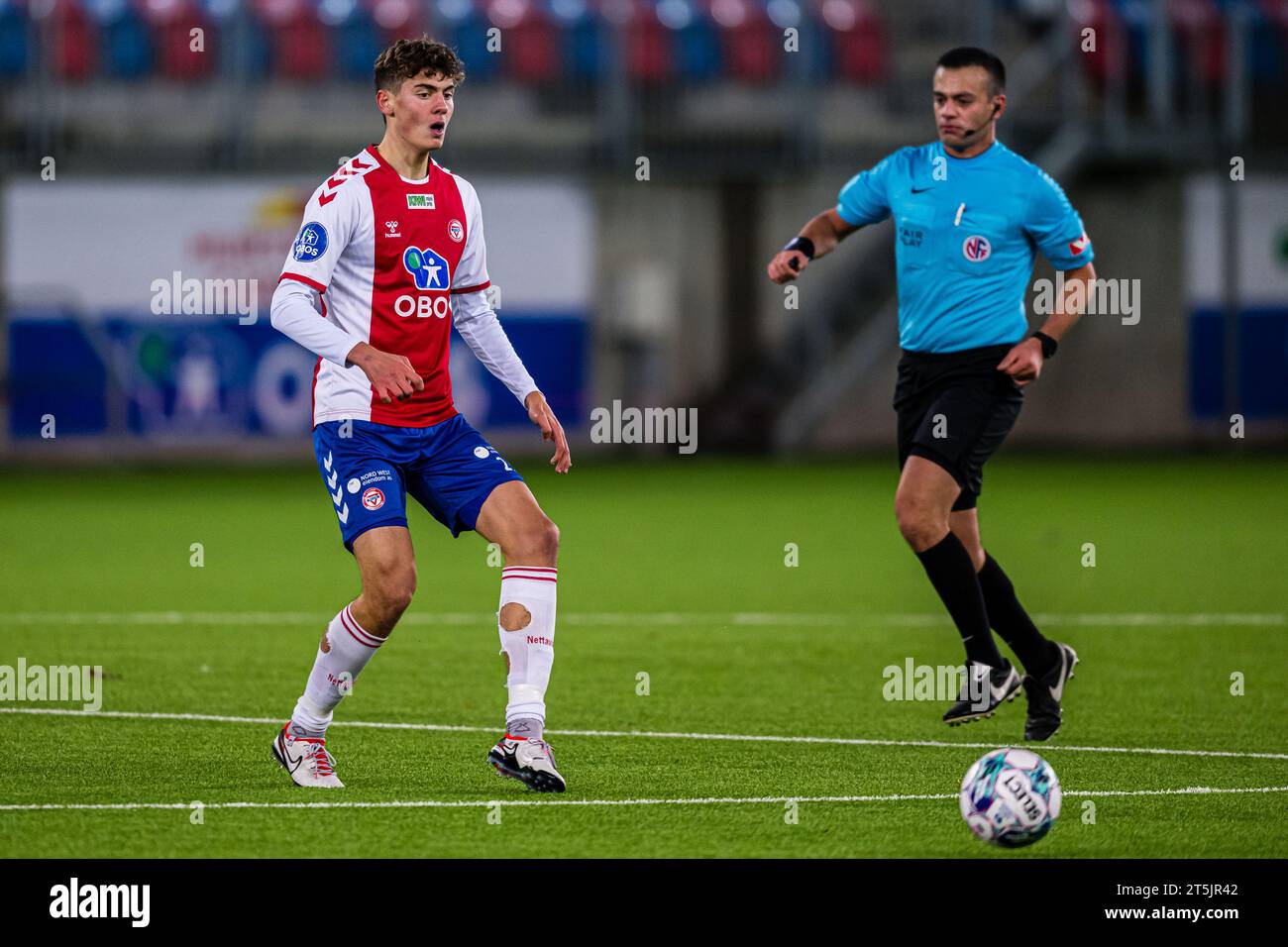 Oslo, Norway. 05th Nov, 2023. 231105 Sverre Hakami Sandal of KFUM