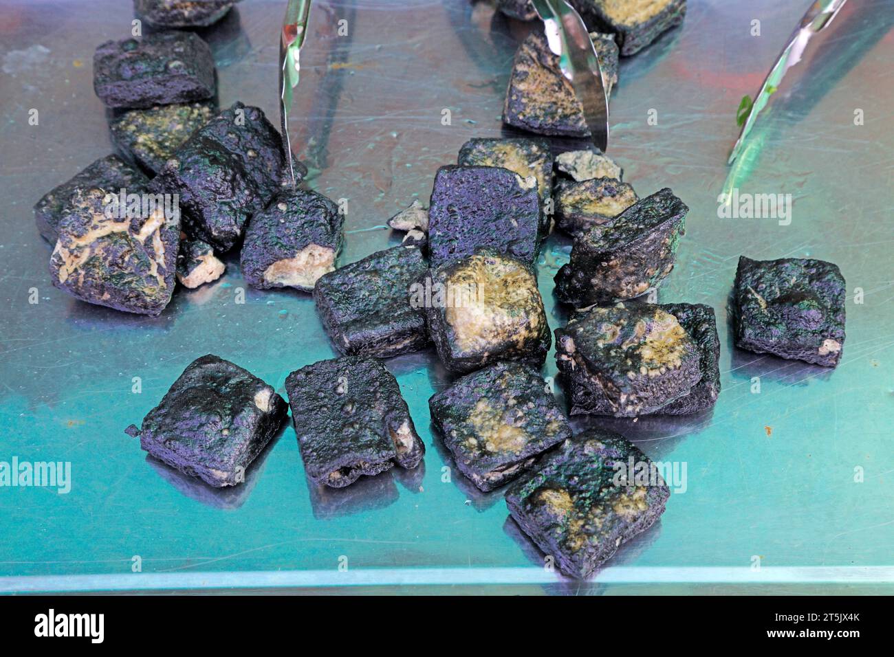 DeepFried Fermented Tofu Stock Photo Alamy