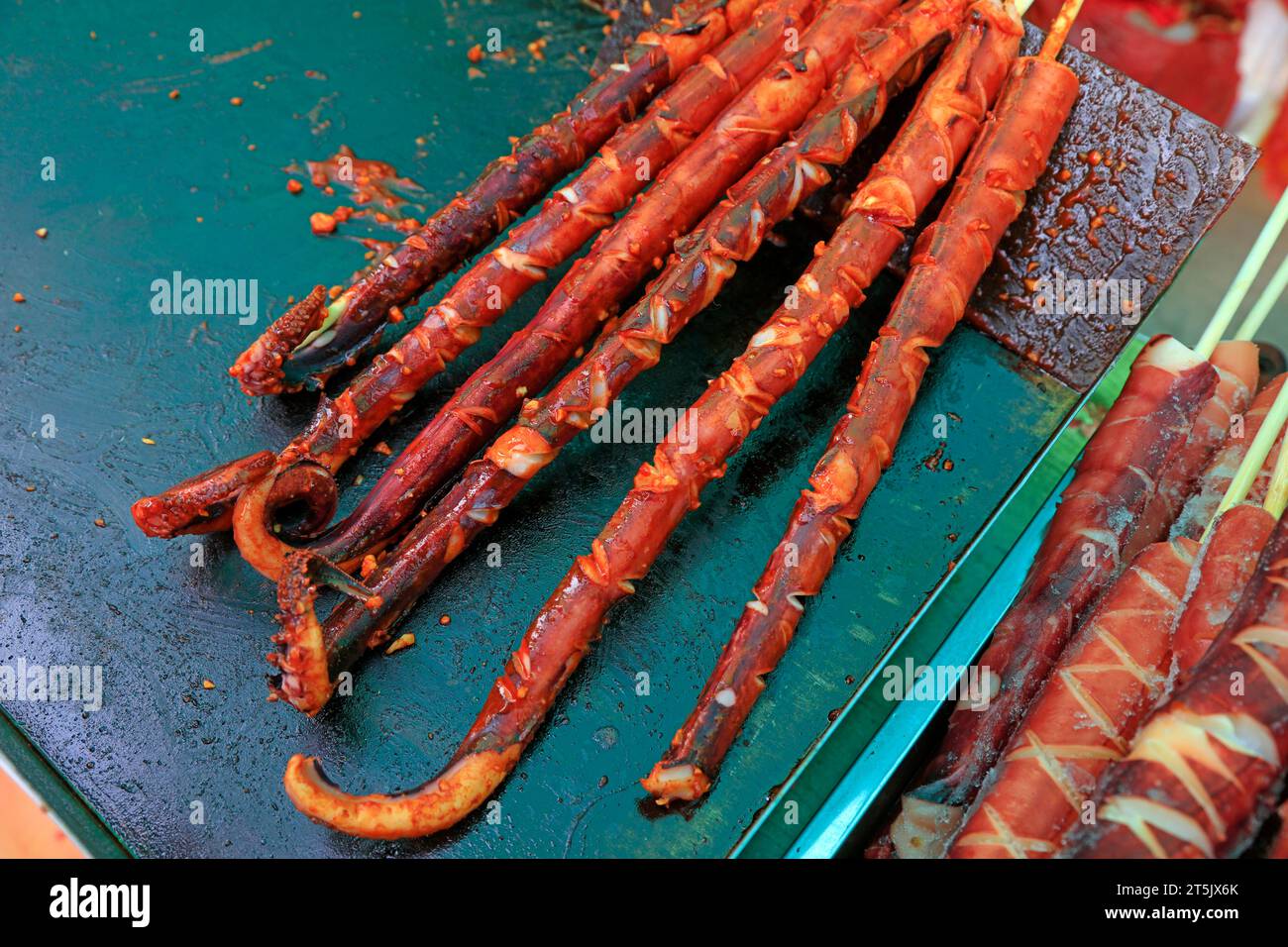 Chinese gourmet Octopus feet Stock Photo - Alamy