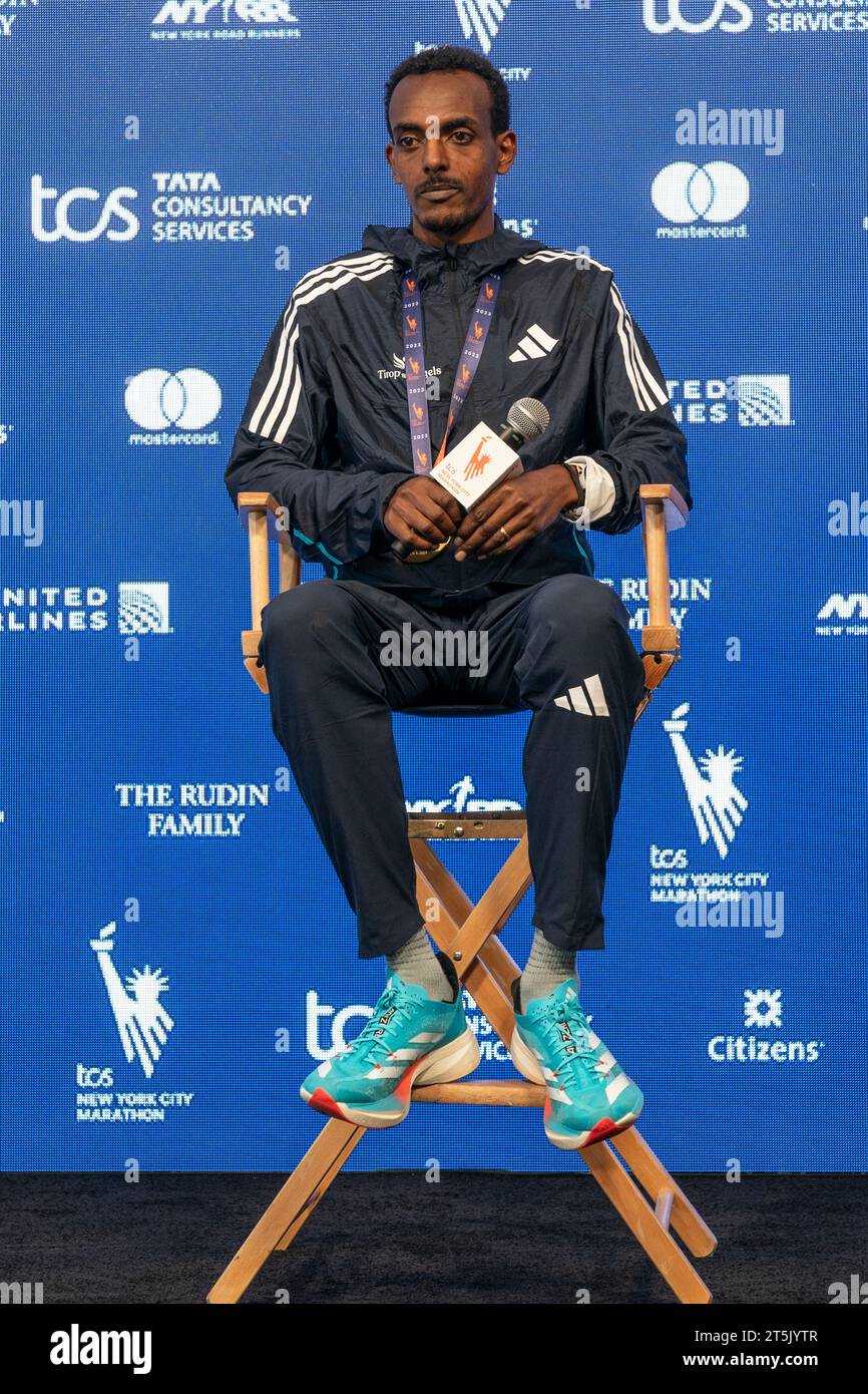 Tamirat Tola of Ethiopia winner of TCS New York City marathon in open