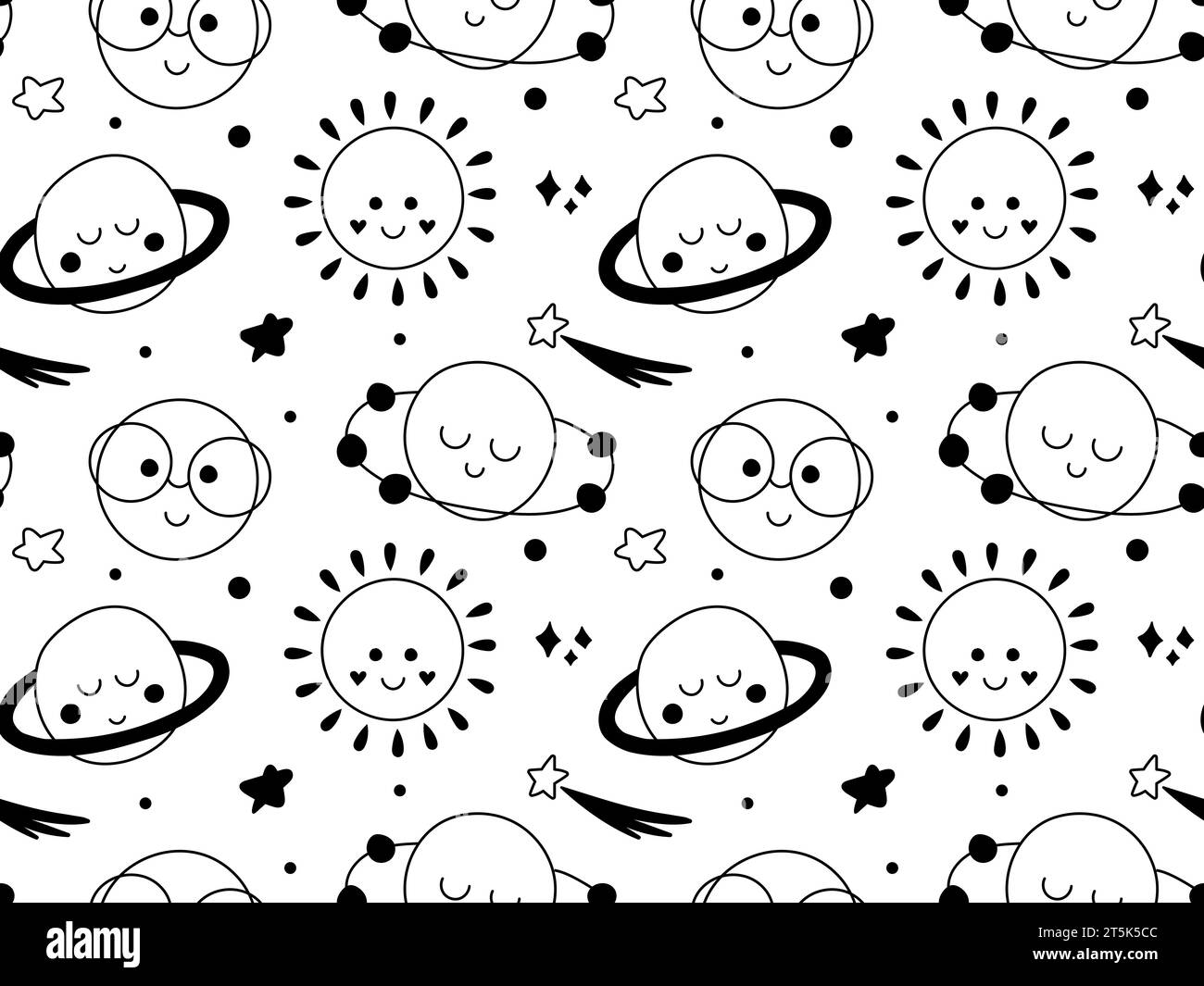 Planets sun Black and White Stock Photos & Images - Alamy
