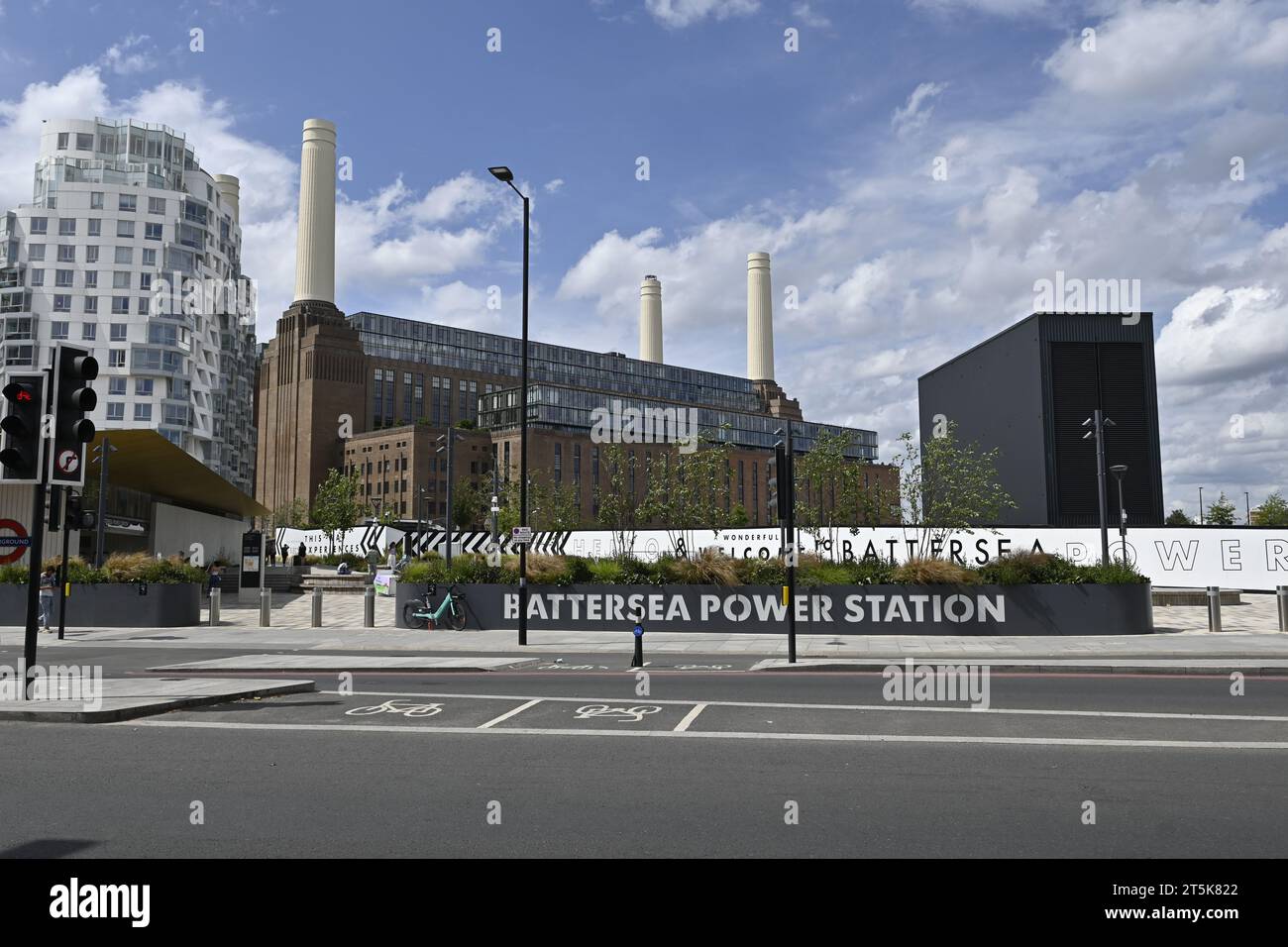 Battersea Power Station redevelopment Stock Photo Alamy