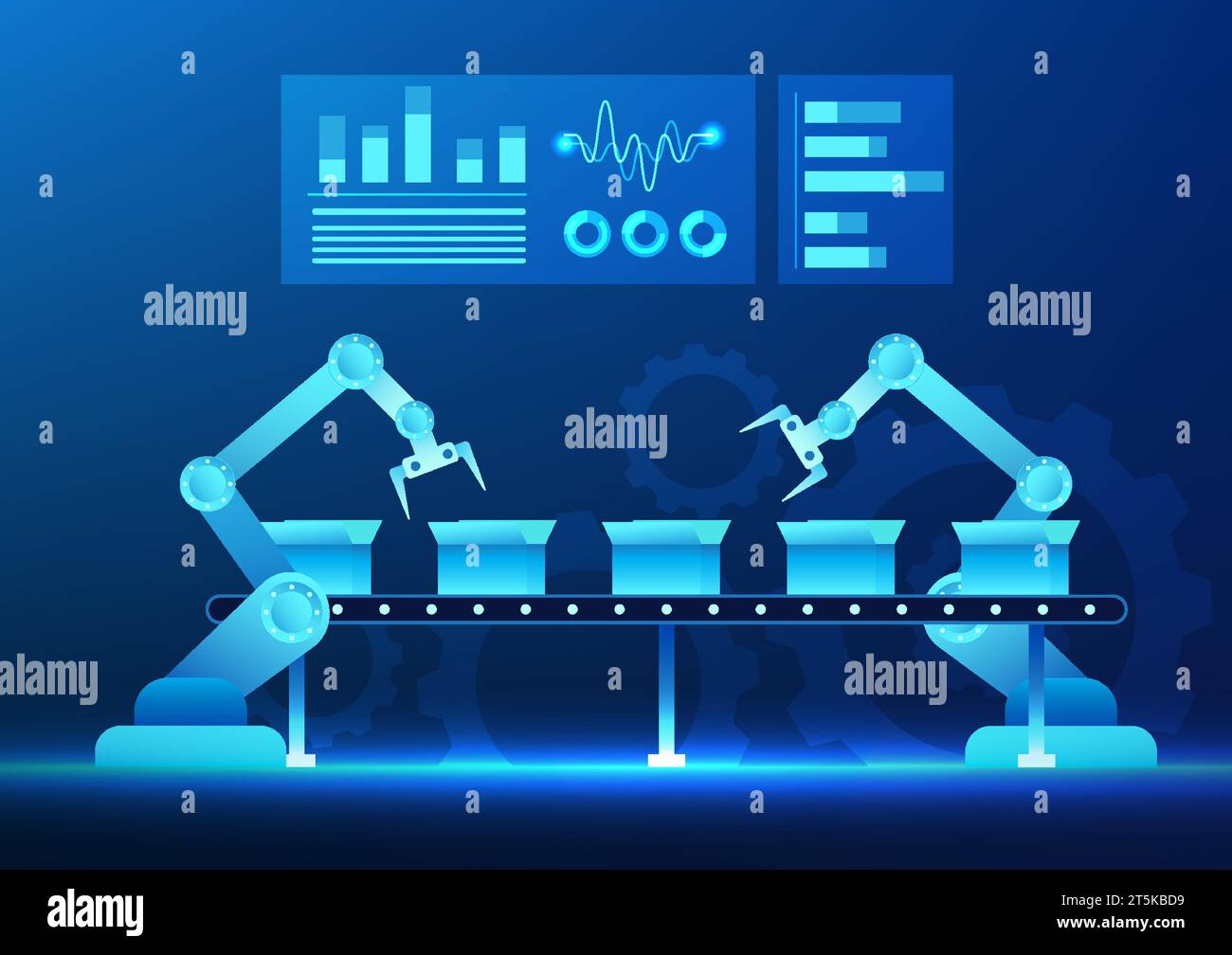 Industry 4.0 business technology, the mechanical manufacturing industry