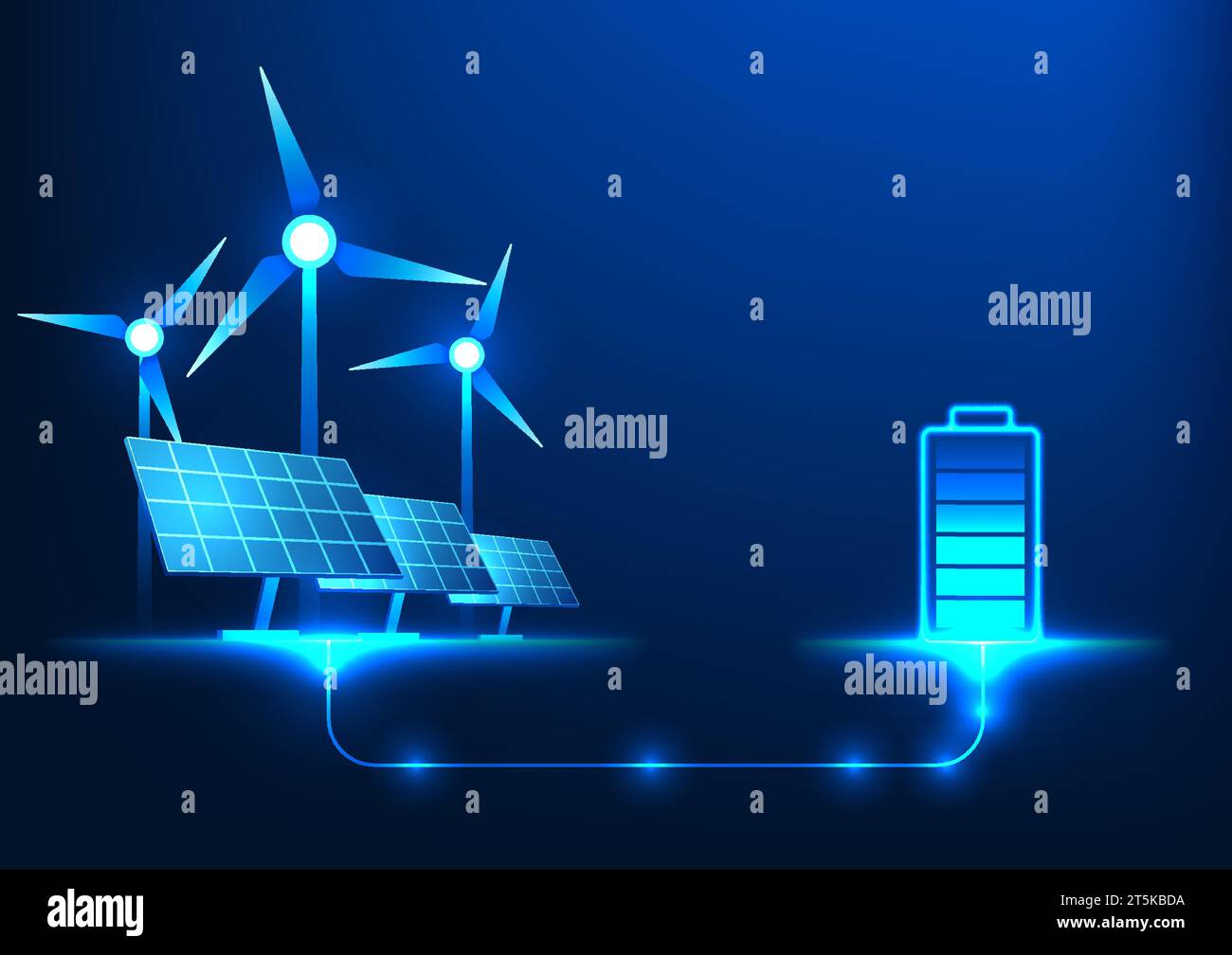 Battery technology that uses clean, natural energy to charge the environment does not harm the