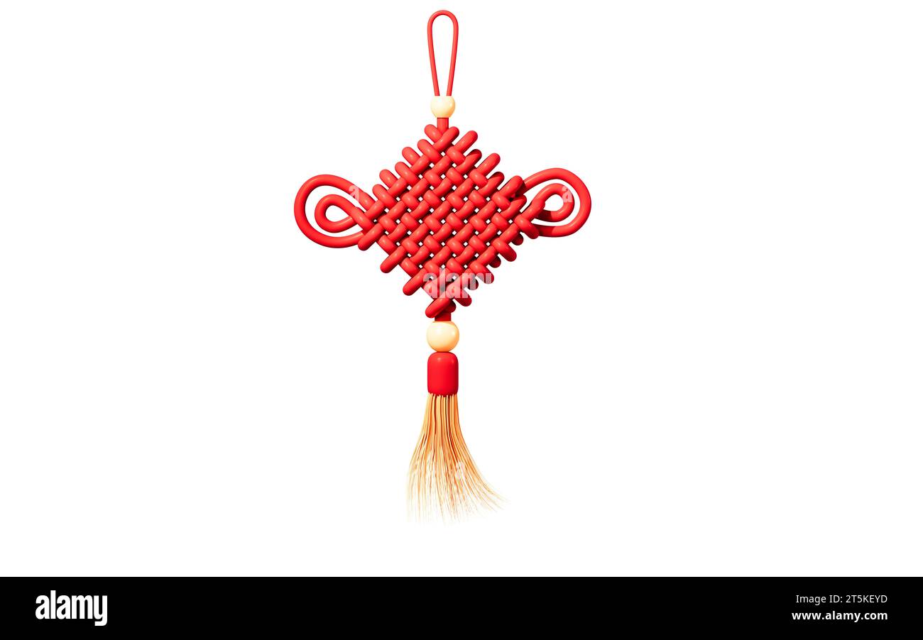 Chinese Knotting Chinese Traditional Background 3d Rendering 3d