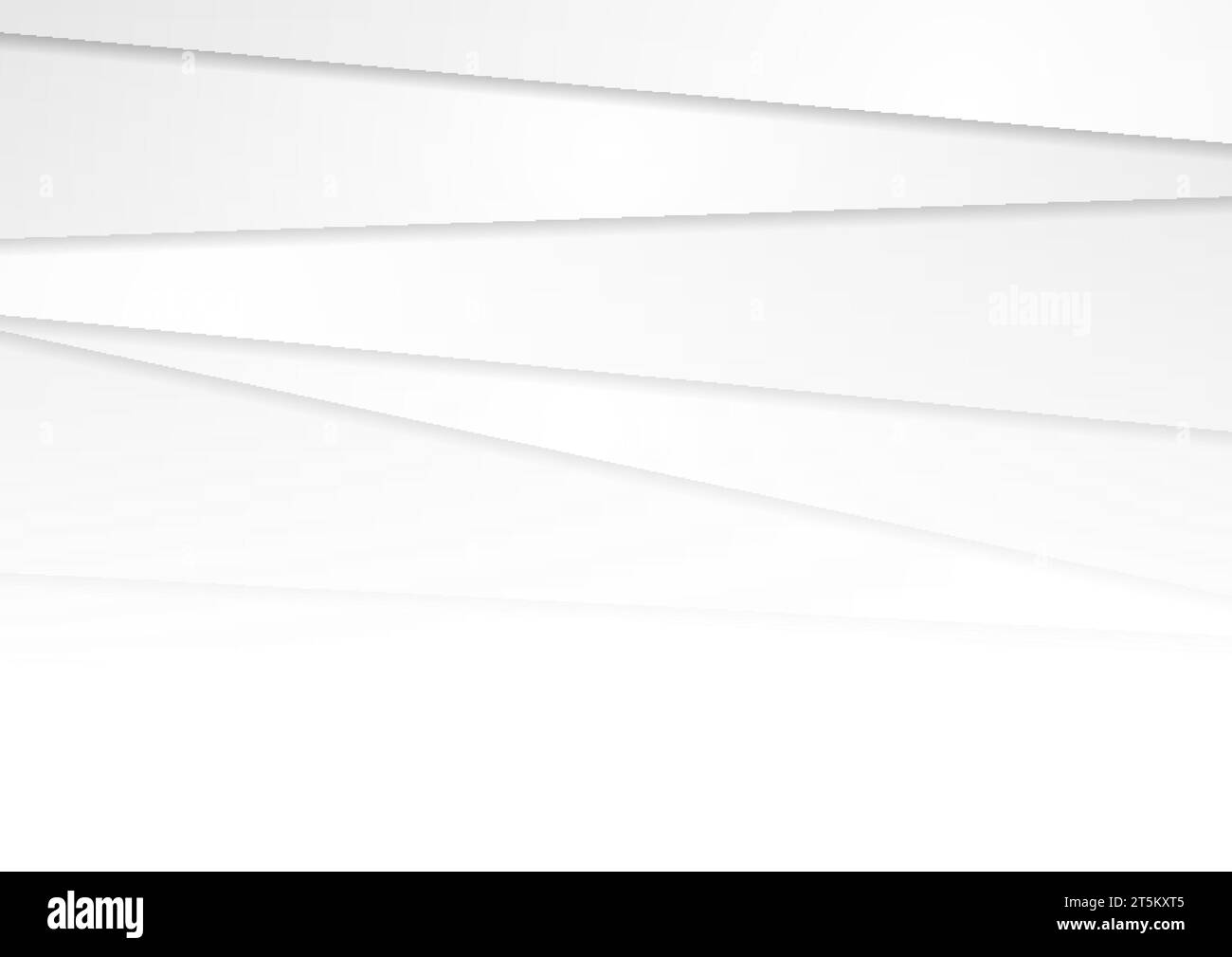 White and grey stripes abstract corporate minimal background. Vector ...