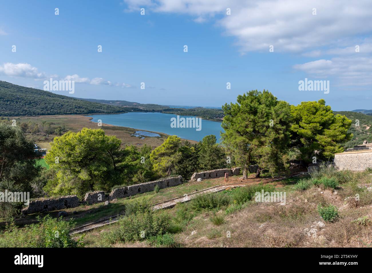 Vonitsa View from venetian castle hi-res stock photography and images - Alamy