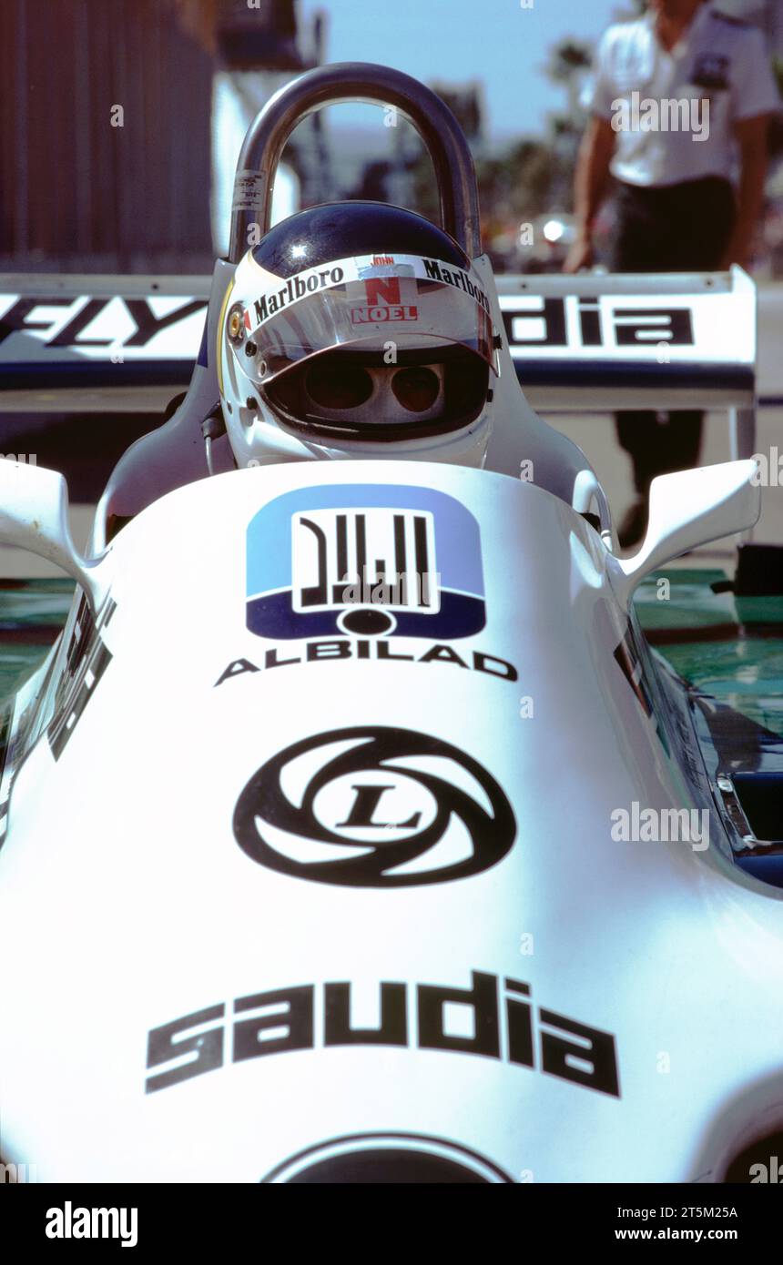 Carlos Reutemann. 1981 United States Grand Prix West Stock Photo