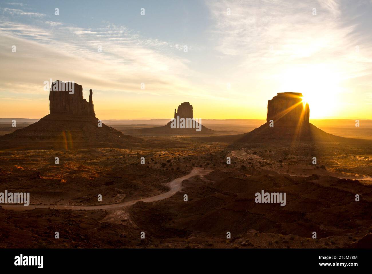 MONUMENT VALLEY UNITED STATES Stock Photo
