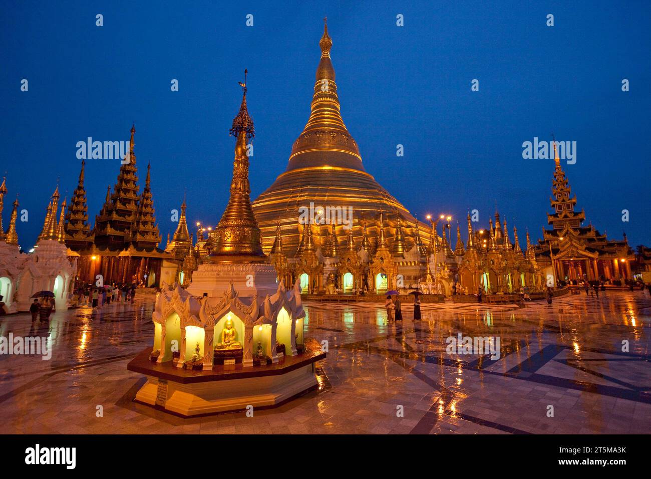 YANGON MYANMAR Stock Photo