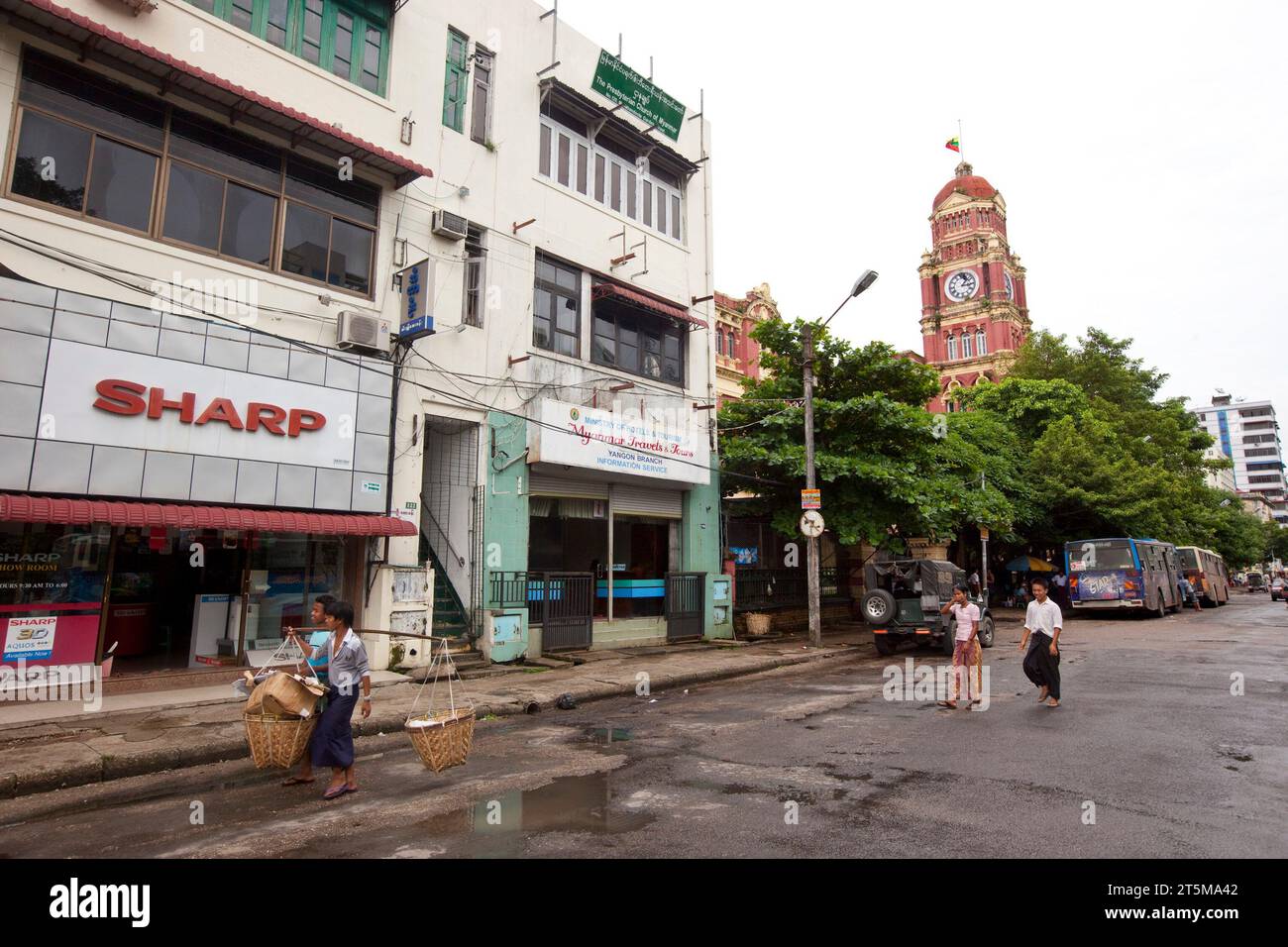 YANGON MYANMAR Stock Photo