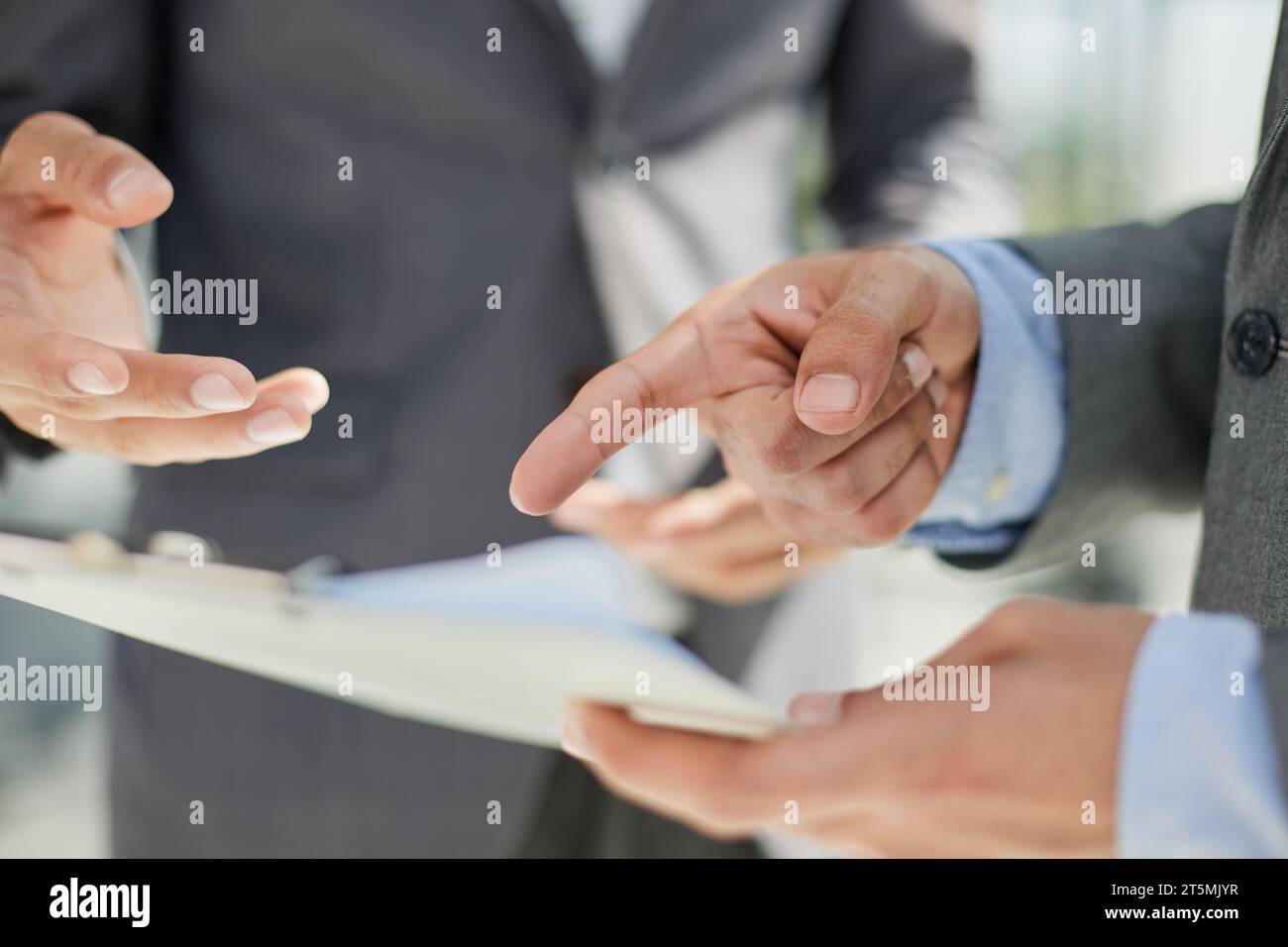Interview Between Two Men Interview between two businessmen hi-res stock photography and images ...