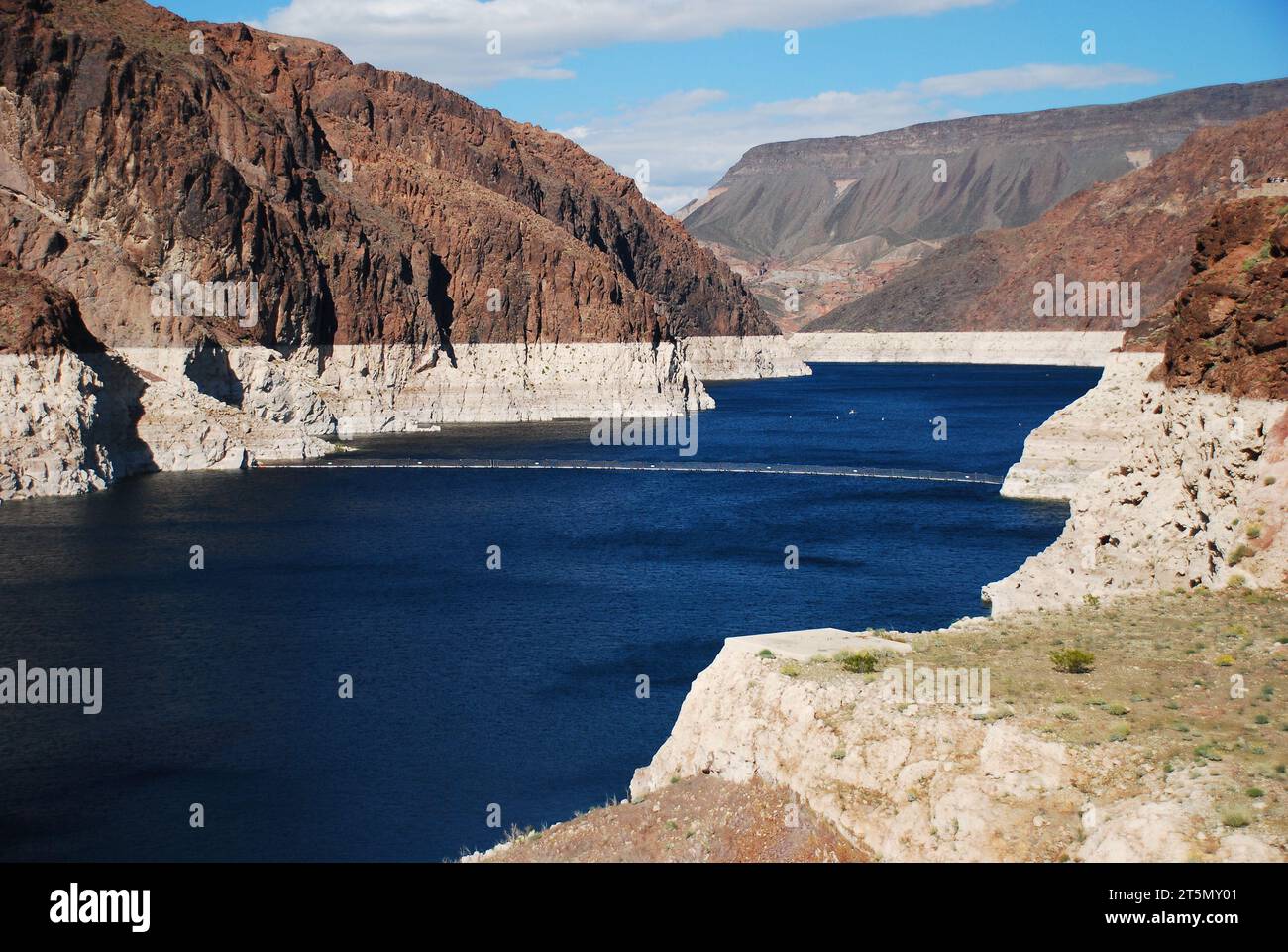 Colorado river the view from the Hoover Dam Stock Photo - Alamy