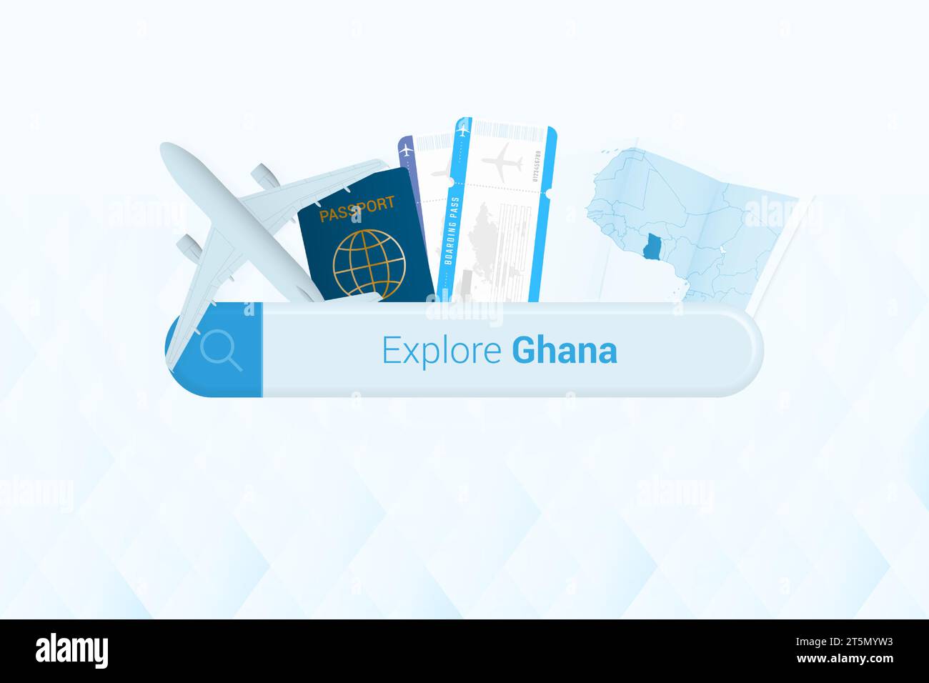 Searching tickets to Ghana or travel destination in Ghana. Searching