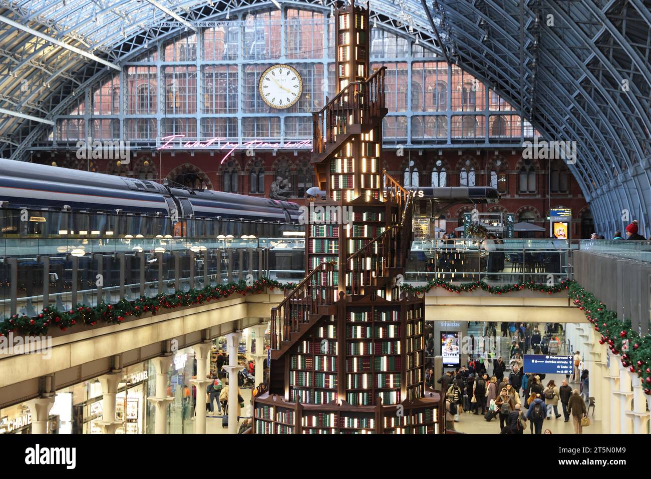 In partnership with Hatchards, the UK's oldest bookshop, st Pancras ...