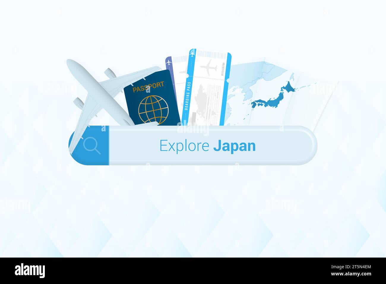Searching tickets to japan or travel destination in japan searching