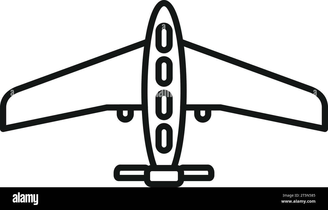 Drone aerial view icon outline vector. Smart digital map. Ai video ...