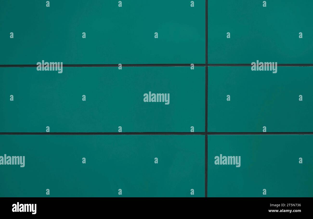 A vintage green wall texture or background for creative design Stock