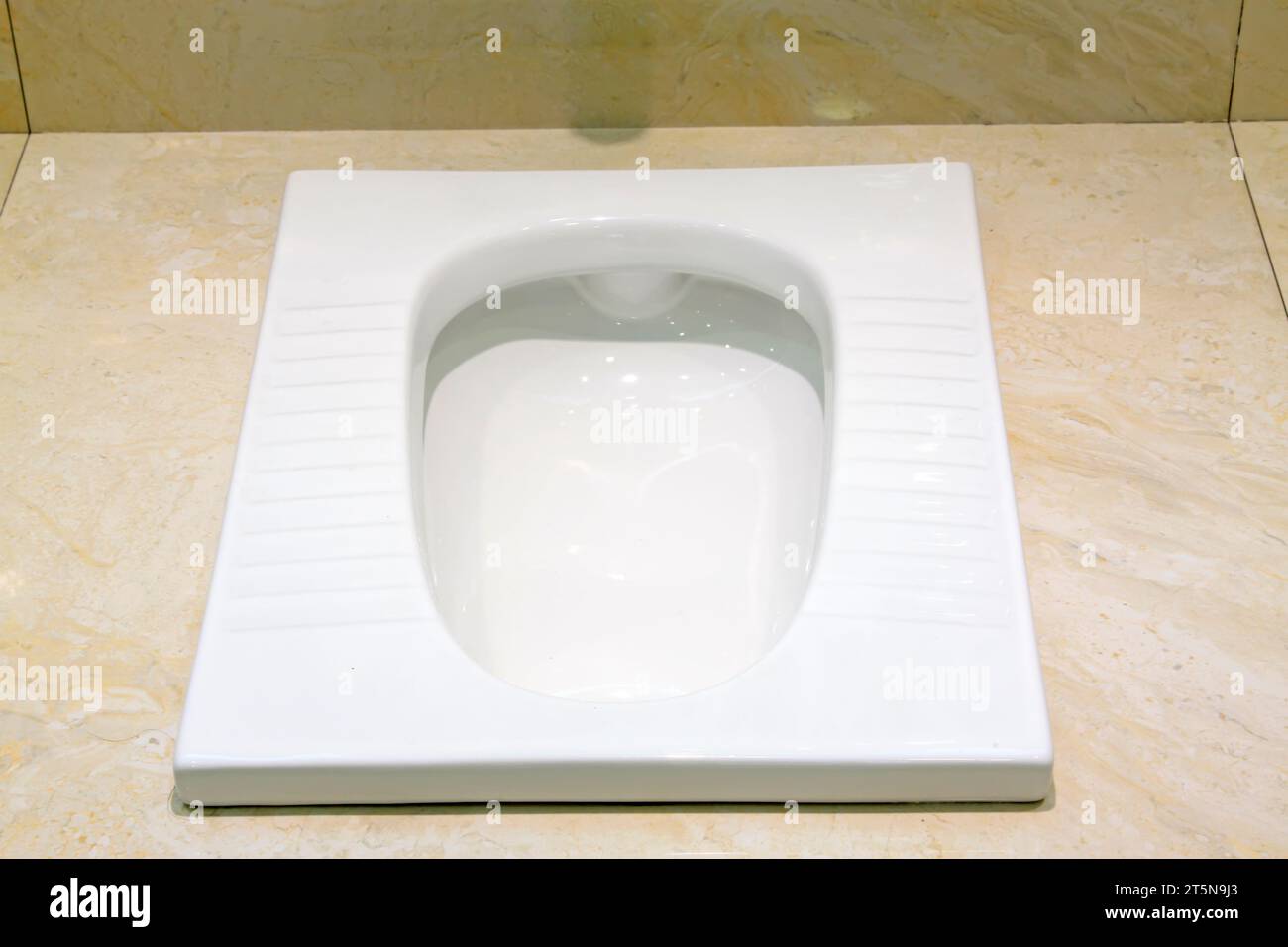 Ceramic squat toilets, closeup of photo Stock Photo Alamy