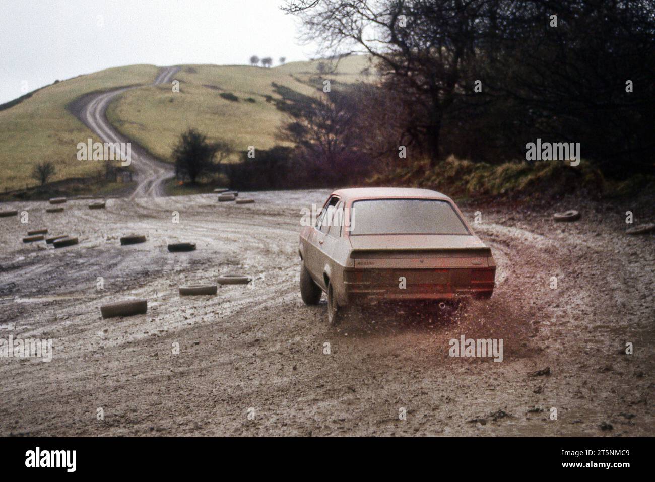 Phil Price Rally School 1991 Stock Photo Alamy