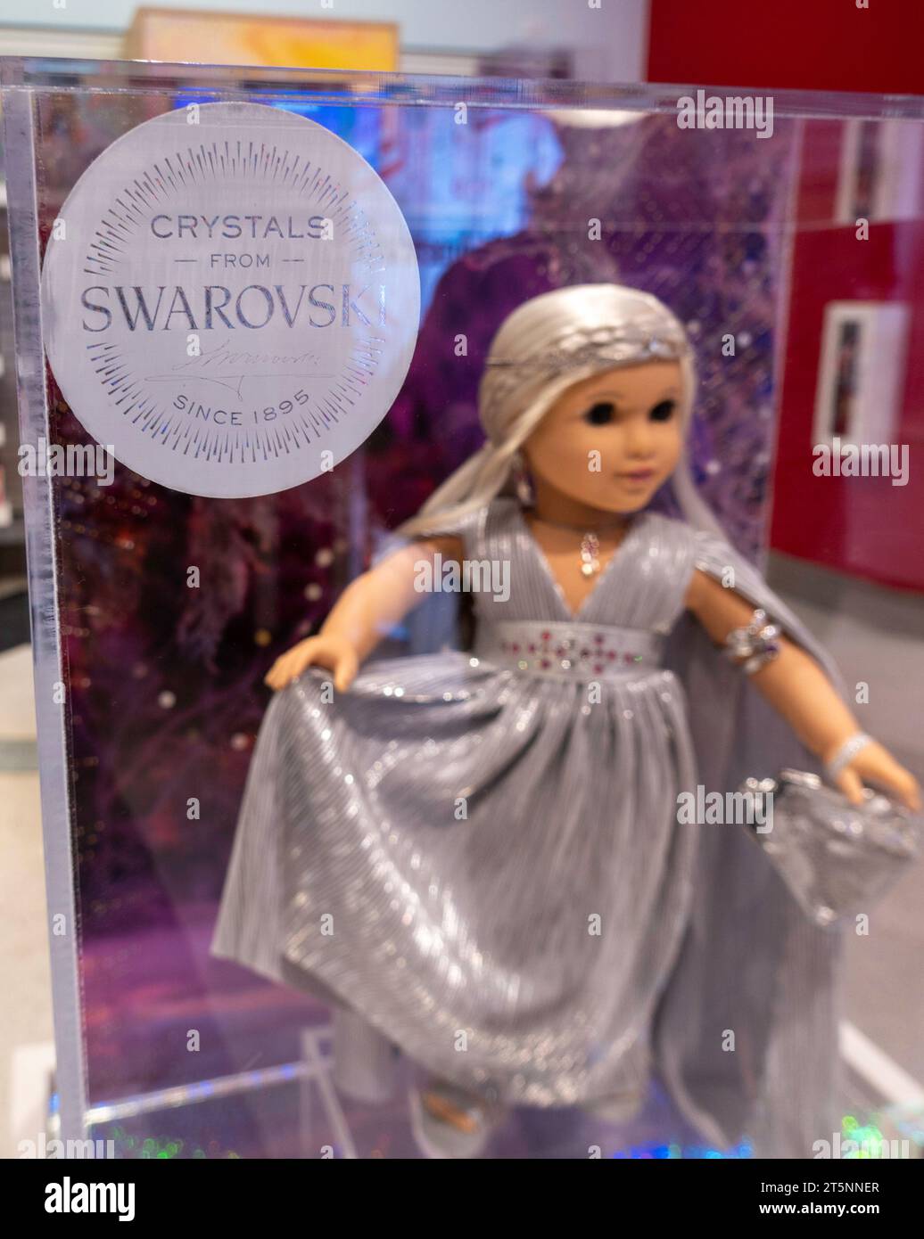 The American Girl Store in Rockefeller Center is popular, New York City