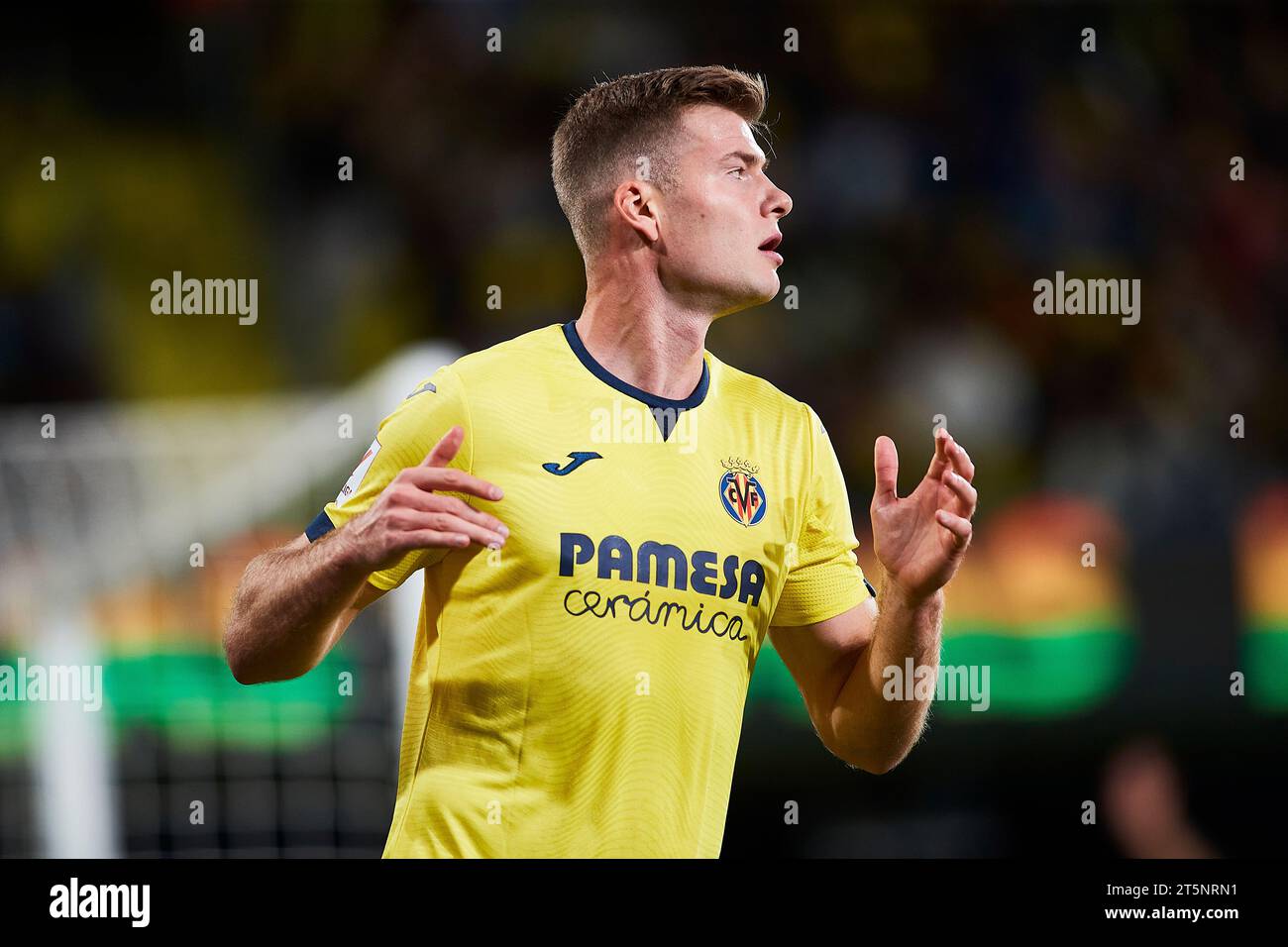 Goal Celebration Alex Baena of Villarreal CF, Alexander Sorloth of  Villarreal CF in action during the La Liga EA Sport Regular Season Round 3  on augus Stock Photo - Alamy