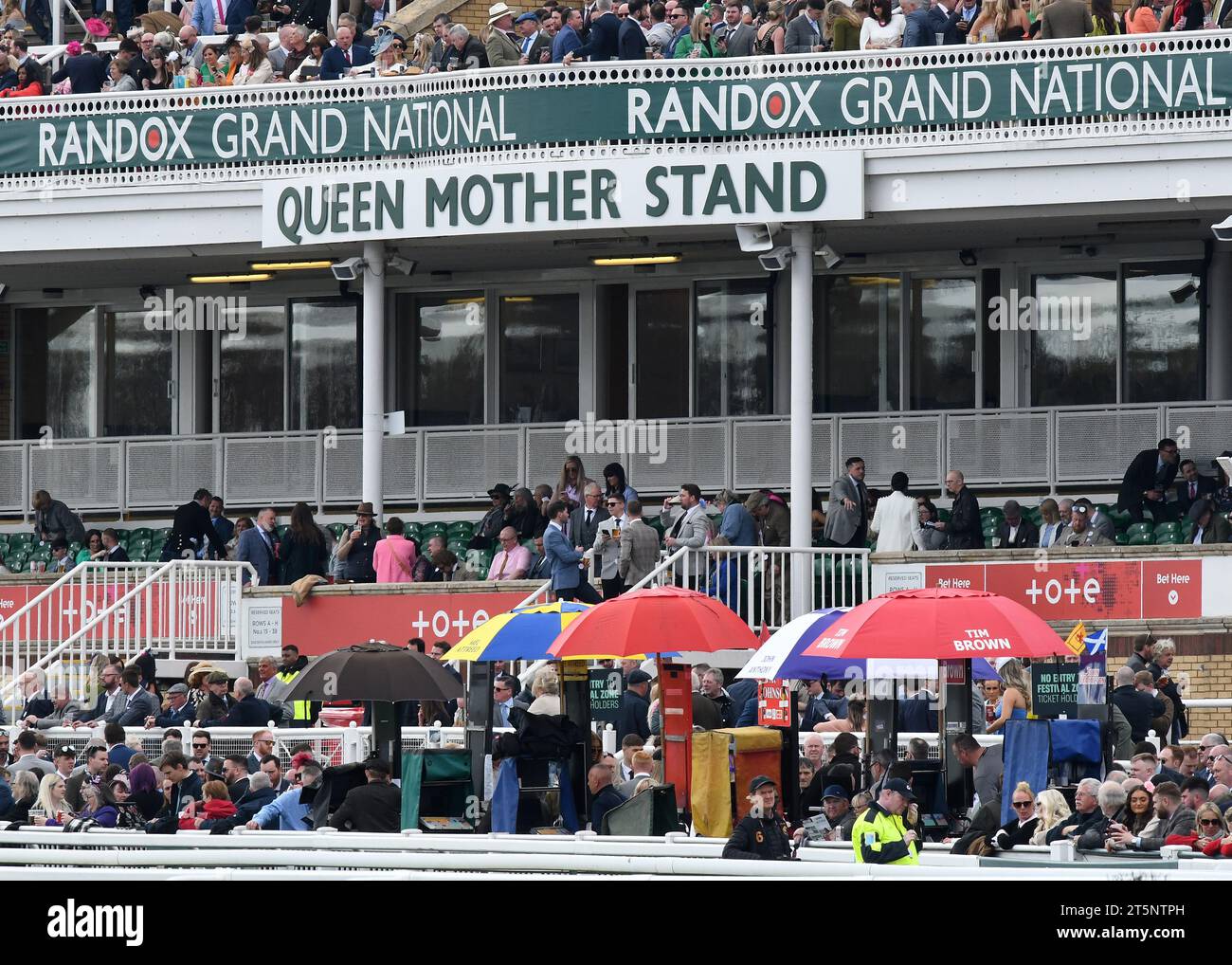 Grand National Day 2023 Bookmakers Stock Photo Alamy
