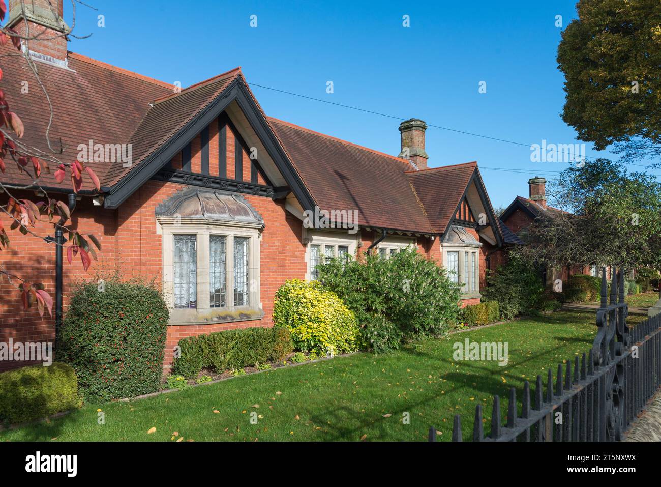 The Bournville Almshouses in Bournville, Birmingham were built by