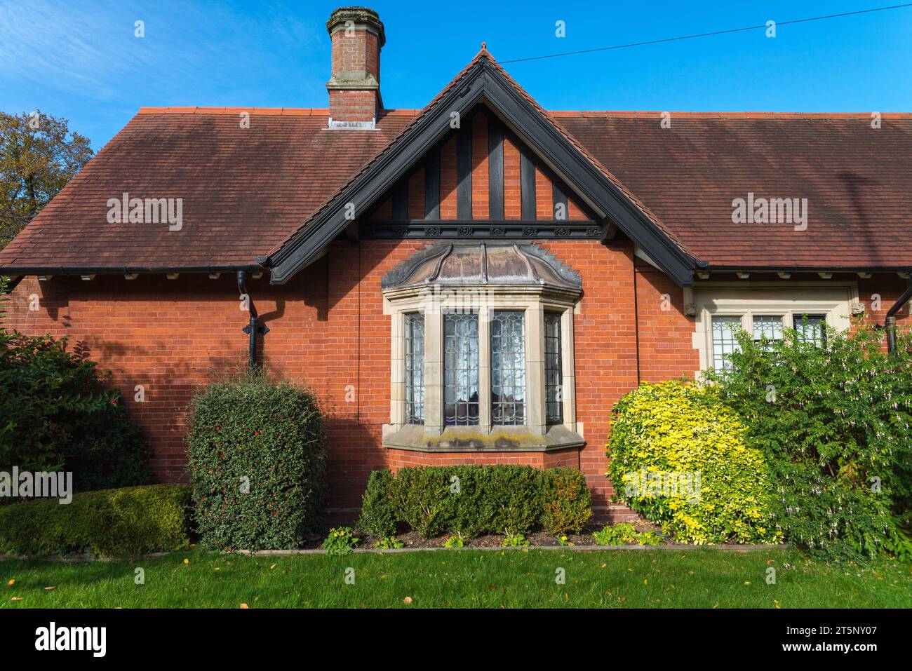 The Bournville Almshouses in Bournville, Birmingham were built by