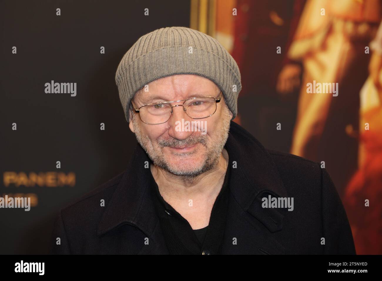 Rainer Bock waehrend der Europa-Filmpremiere Die Tribute von Panem - The Ballad of Songbirds and Snakes, Zoo Palast, Berlin-Charlottenburg-Wilmersdorf, Deutschland, Europa, 05.11.2023. *** Rainer Bock during the European movie premiere The Tribute of Panem The Ballad of Songbirds and Snakes, Zoo Palast, Berlin Charlottenburg Wilmersdorf, Germany, Europe, 05 11 2023 Stock Photo