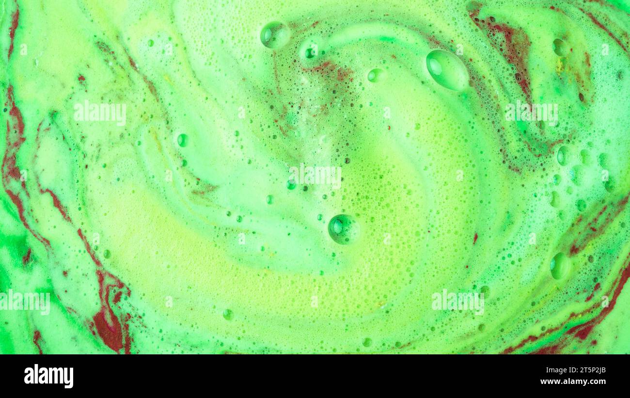Abstract bath bomb water with bubbles foam Stock Photo - Alamy