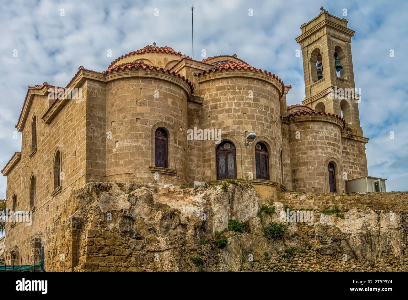 Agia Kyriaki Church, Paphos, Cyprus Greece. Stock Photo