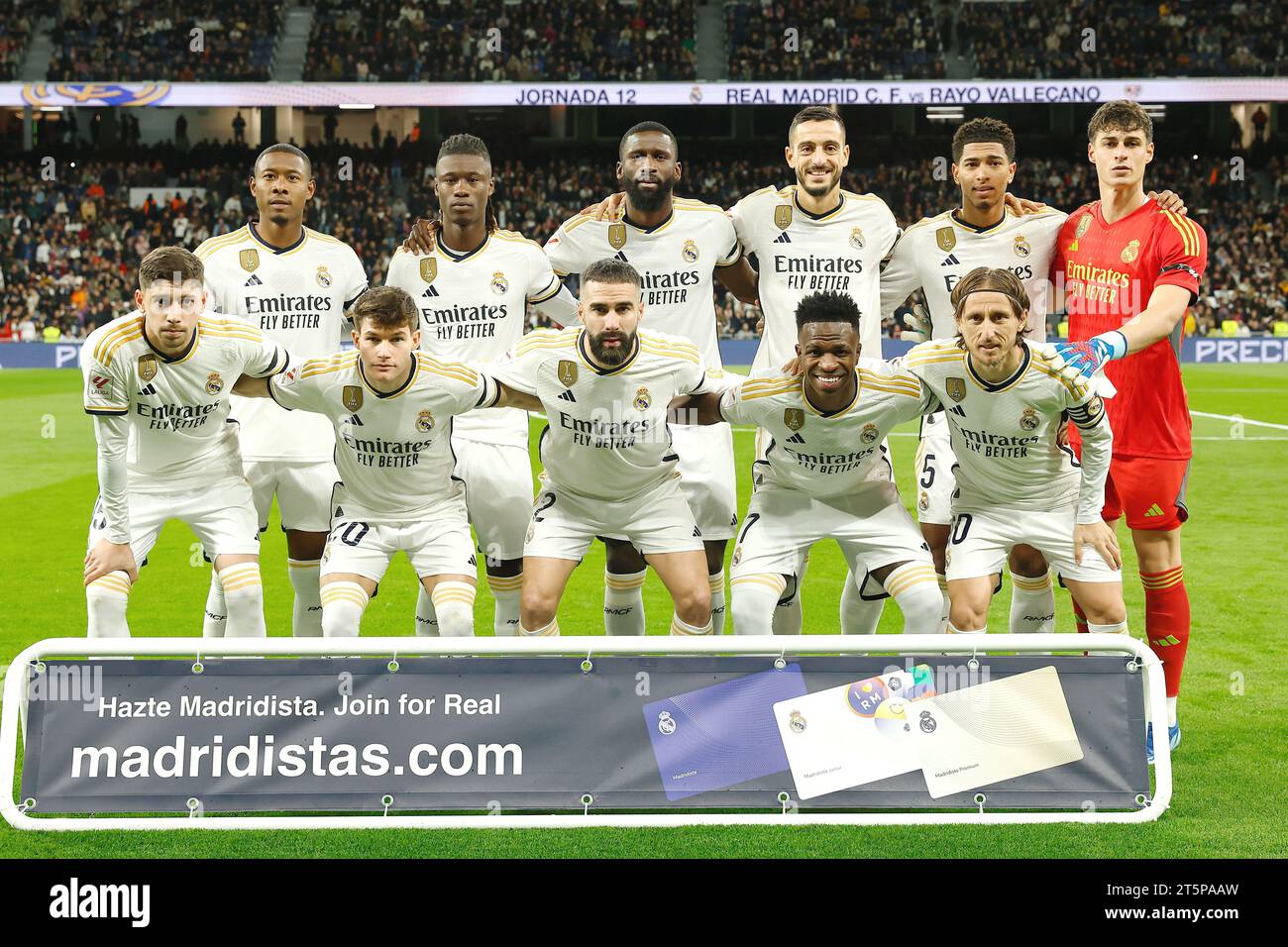 Real Madrid fields no Spanish players in its starting lineup in a