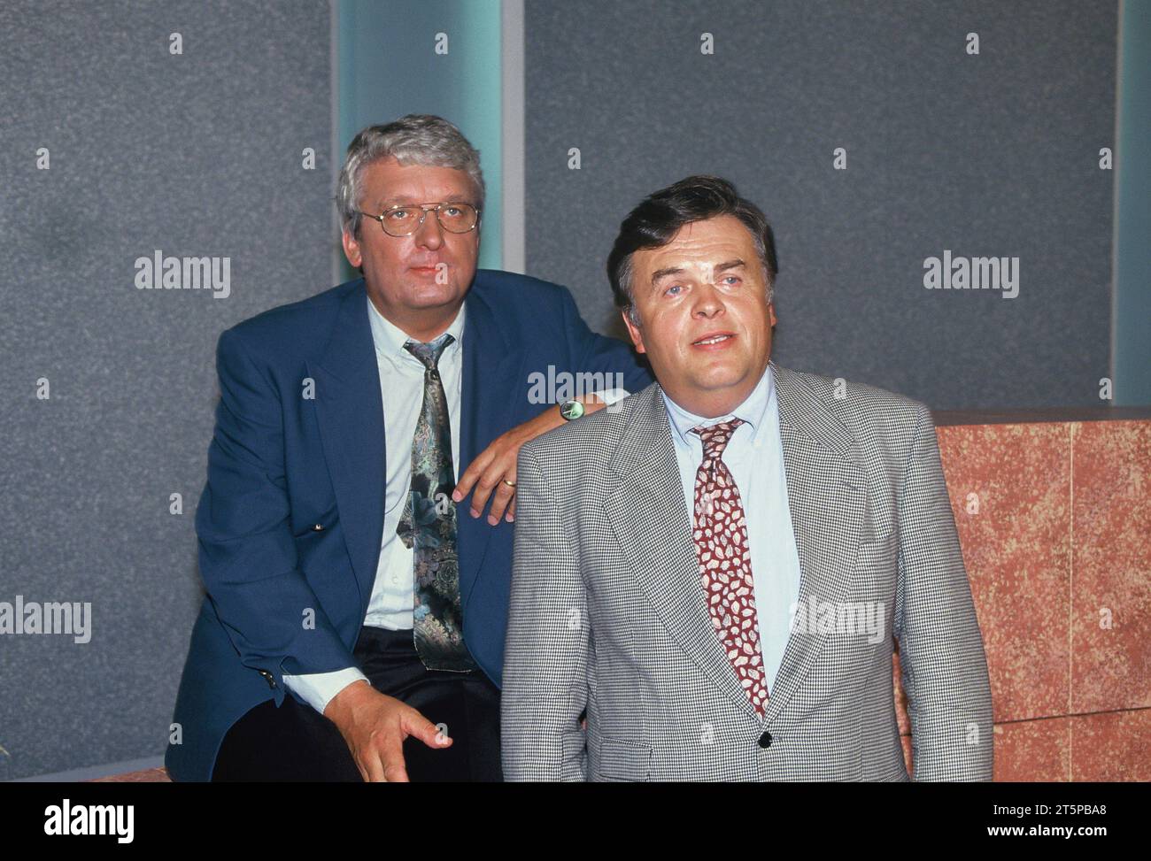 FILED - 14 August 1992, North Rhine-Westphalia, Cologne: Presenter Hans ...