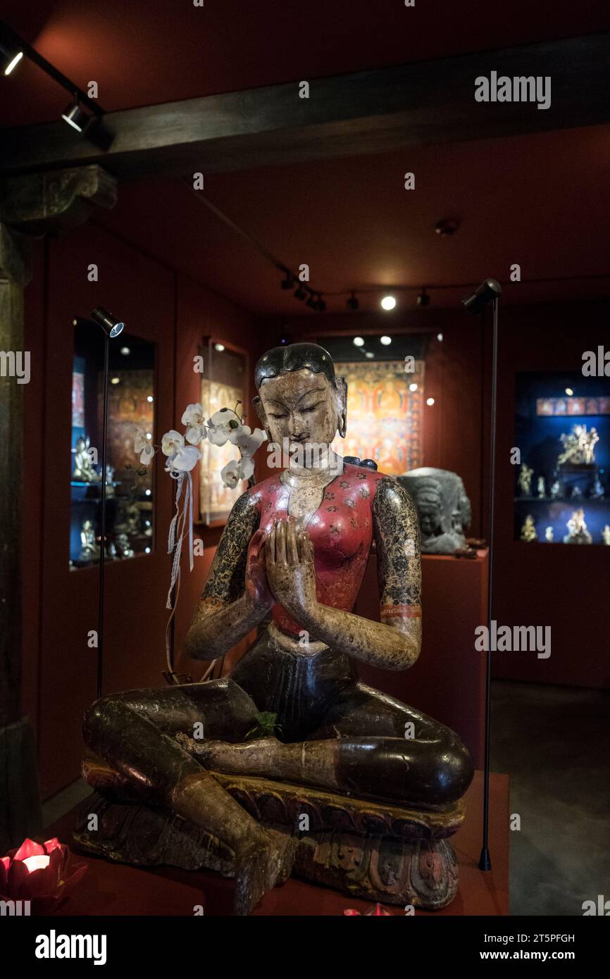 Tibet museum in Gruyeres, Switzerland Stock Photo