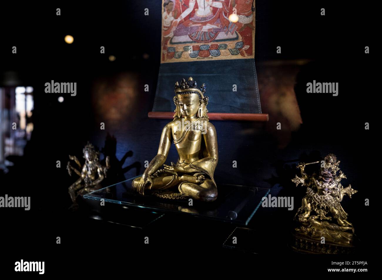 Tibet museum in Gruyeres, Switzerland Stock Photo