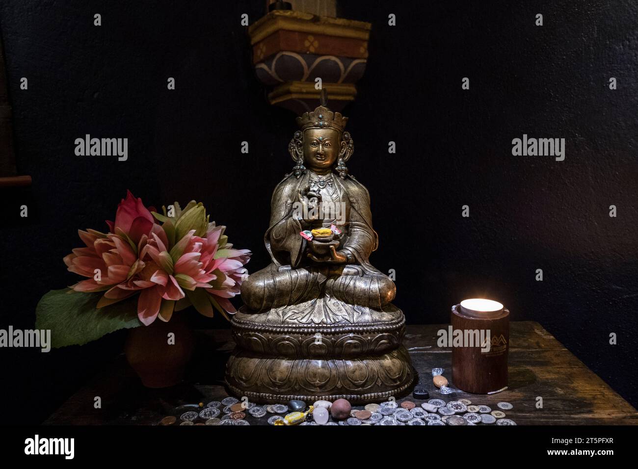 Tibet museum in Gruyeres, Switzerland Stock Photo