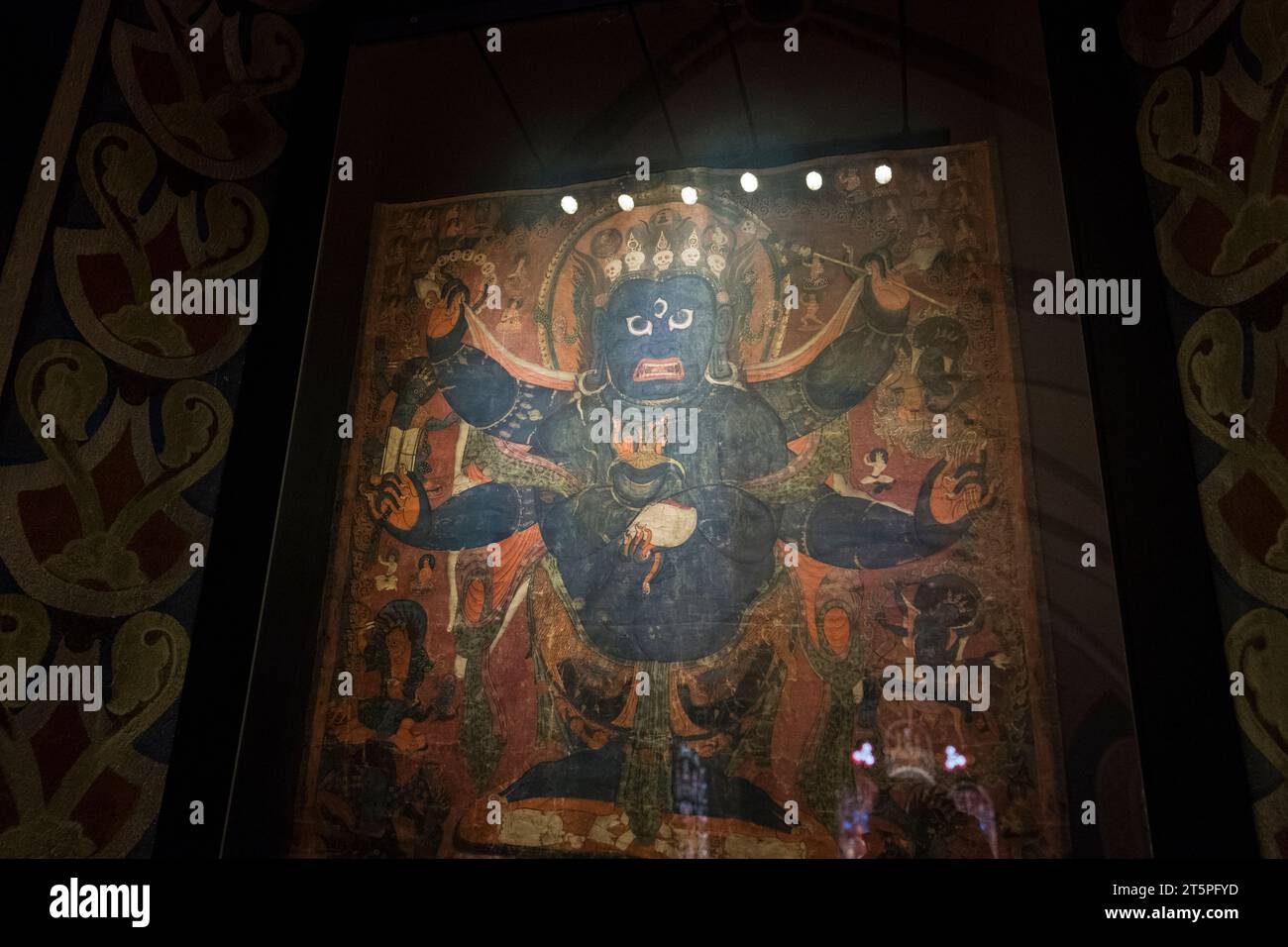 Tibet museum in Gruyeres, Switzerland Stock Photo